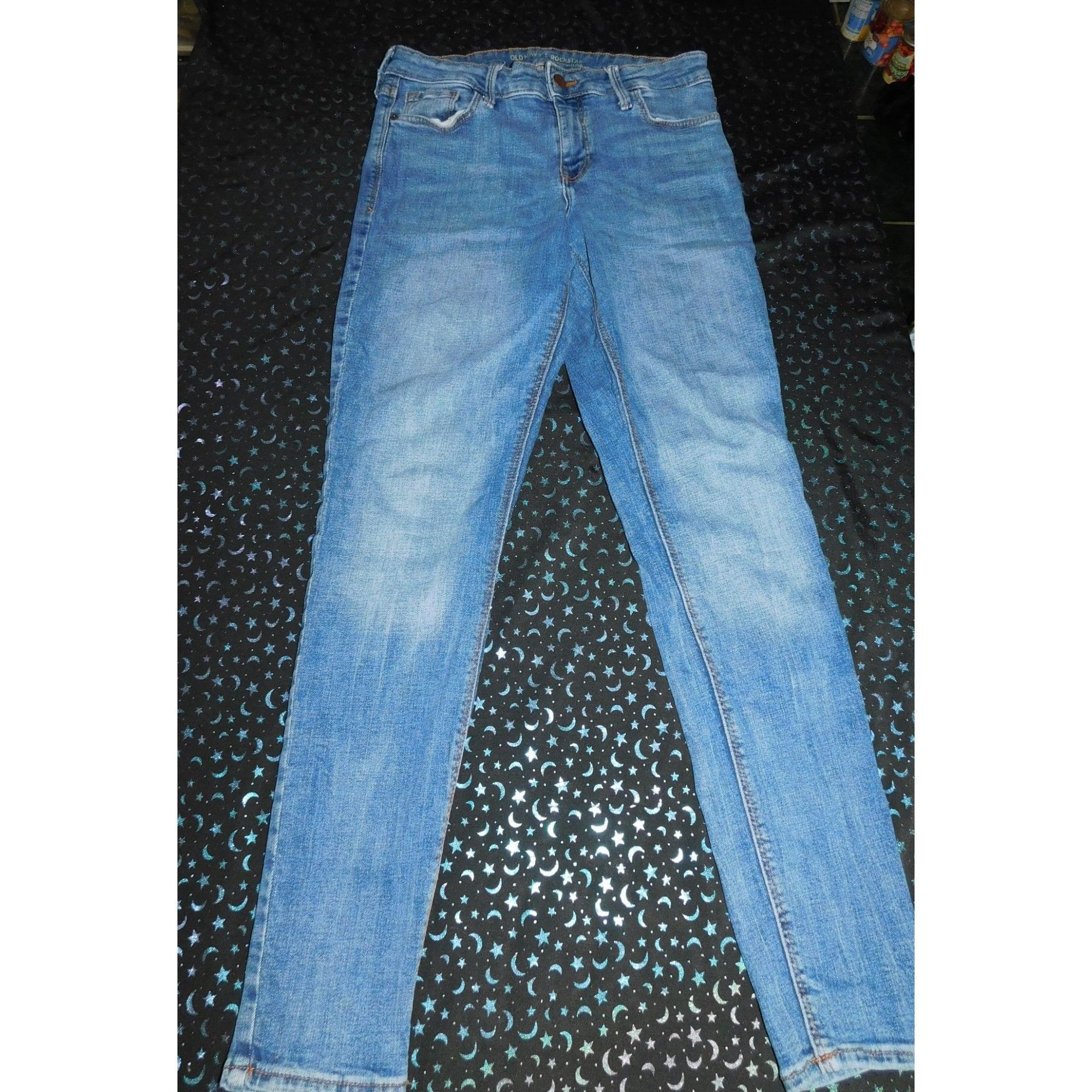 Old Navy Casual Classic Old Navy Rockstar Jeans Juniors Size 10 Size 28" / US 6 / IT 42 - 5 Thumbnail