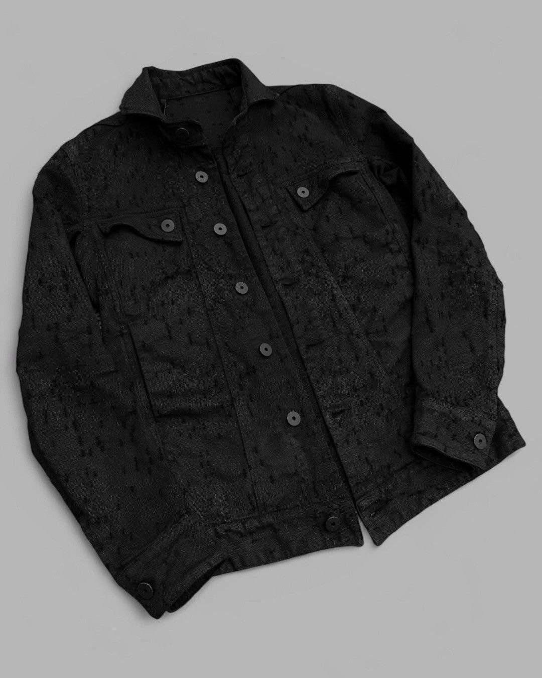 Boris Bidjan Saberi Boris Bidjan Saberi Waxed Distressed Jacket Size US S / EU 44-46 / 1 - 3 Thumbnail