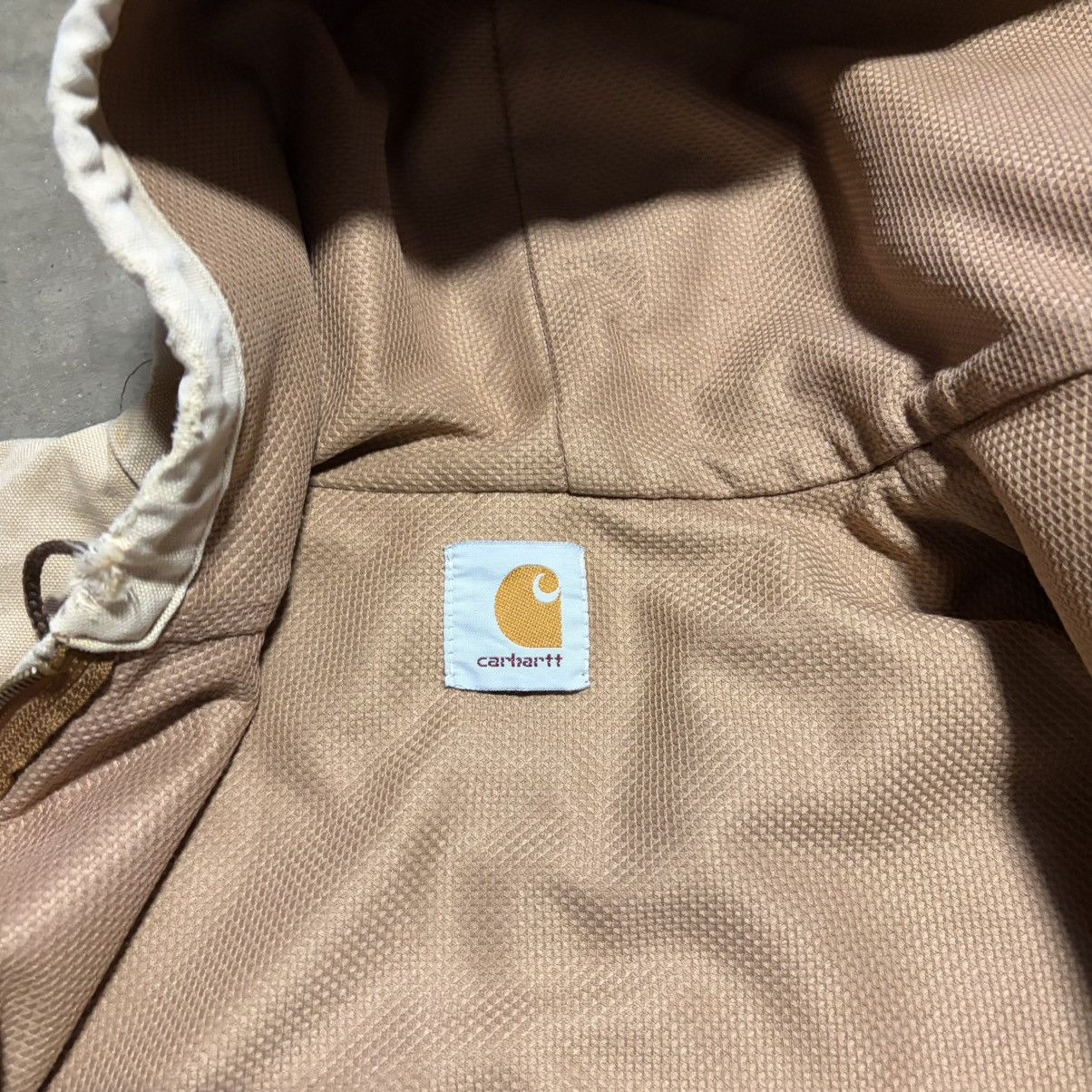 Carhartt Vintage 90s Carhartt Hooded Jacket Thermal Line JR106 J03 Size US XL / EU 56 / 4 - 12 Thumbnail