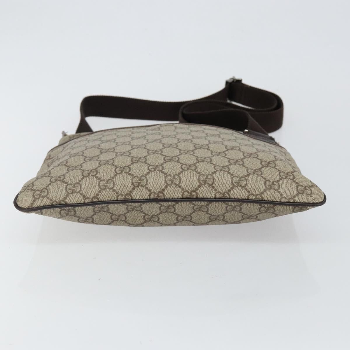 Gucci GUCCI GG Supreme Shoulder Bag Pvc Beige Silver Size ONE SIZE - 9 Thumbnail