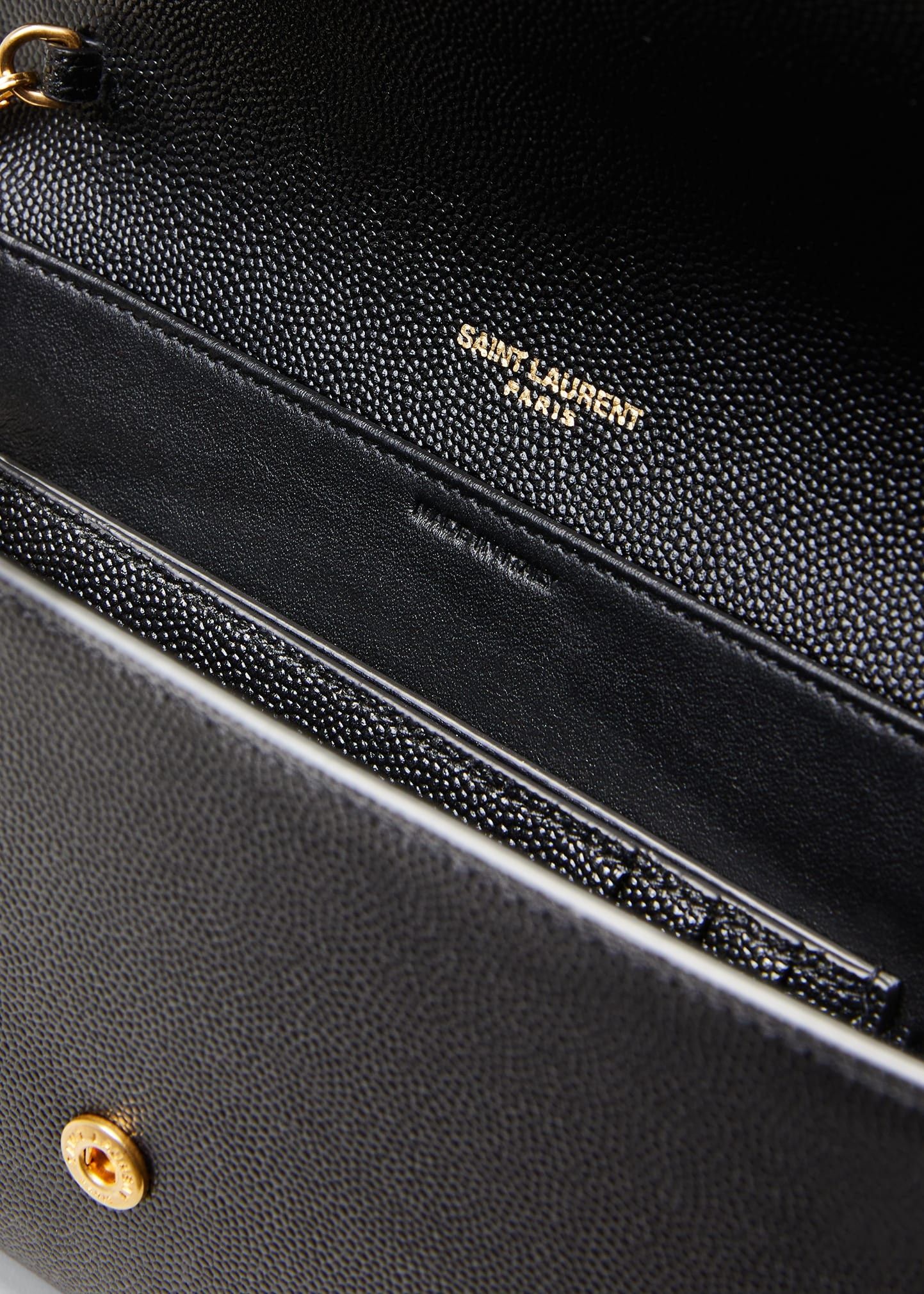 Saint Laurent Paris o1bcso1str1224 Size: OS/Uptown Large Size Wallet in Black Size ONE SIZE - 3 Thumbnail