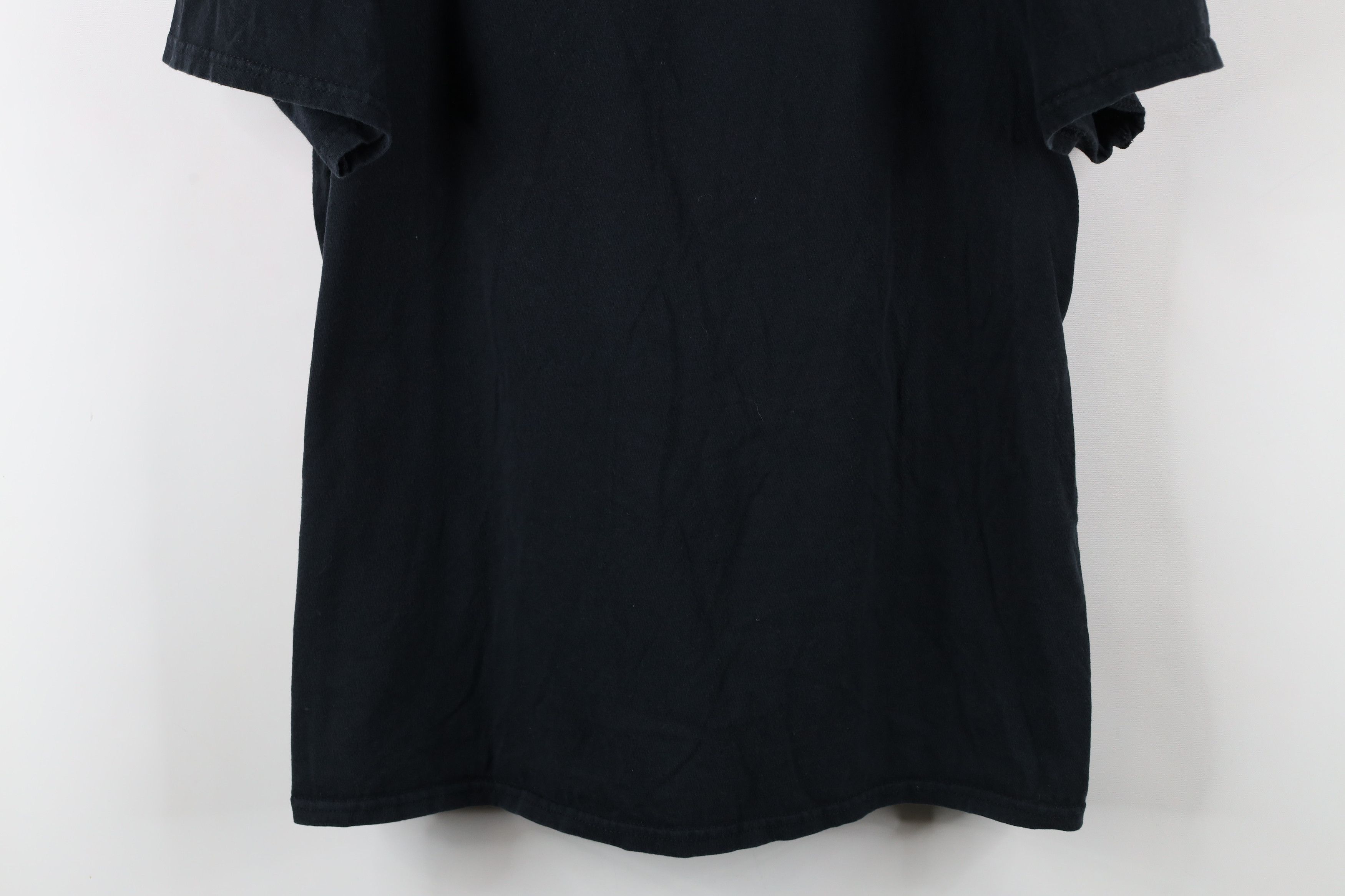 Vintage Vintage 90s Streetwear Short Sleeve T-Shirt Black Cotton Size US XXL / EU 58 / 5 - 3 Thumbnail