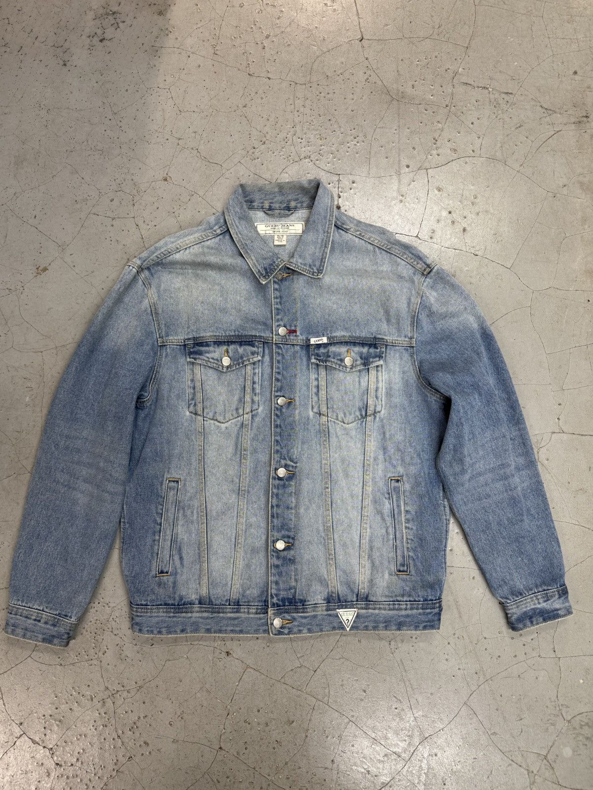 Guess Guess Jeans Denim jacket Size US XL / EU 56 / 4 - 2 Thumbnail