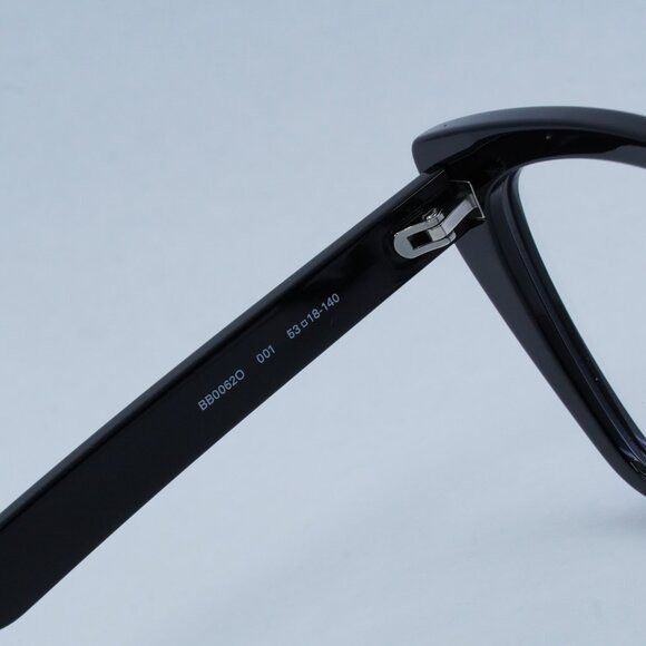 Balenciaga Balenciaga BB0062O 001 Eyeglasses Black 53mm Cat Eye Frame Size ONE SIZE - 10 Thumbnail