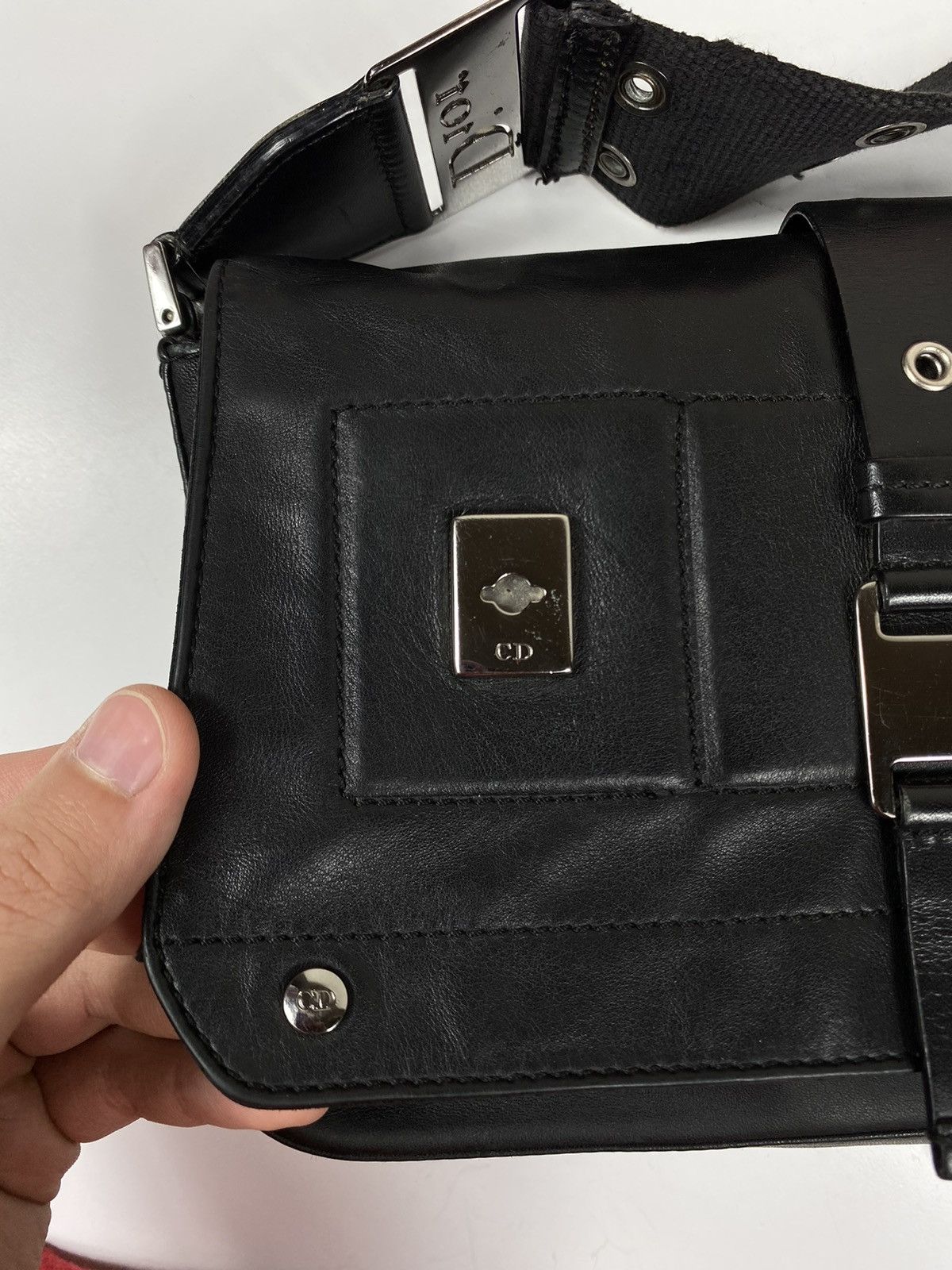 Dior × Vintage Christian Dior Black Street Chic Size ONE SIZE - 4 Thumbnail