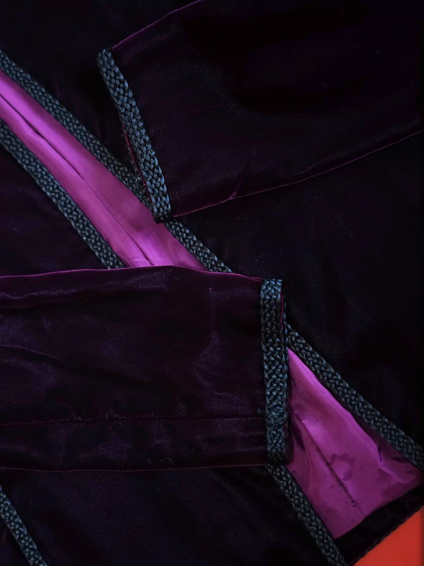 Oscar De La Renta Oscar de la Renta Vintage Grape Purple Velvet 3pc Set Size M / US 6-8 / IT 42-44 - 8 Thumbnail