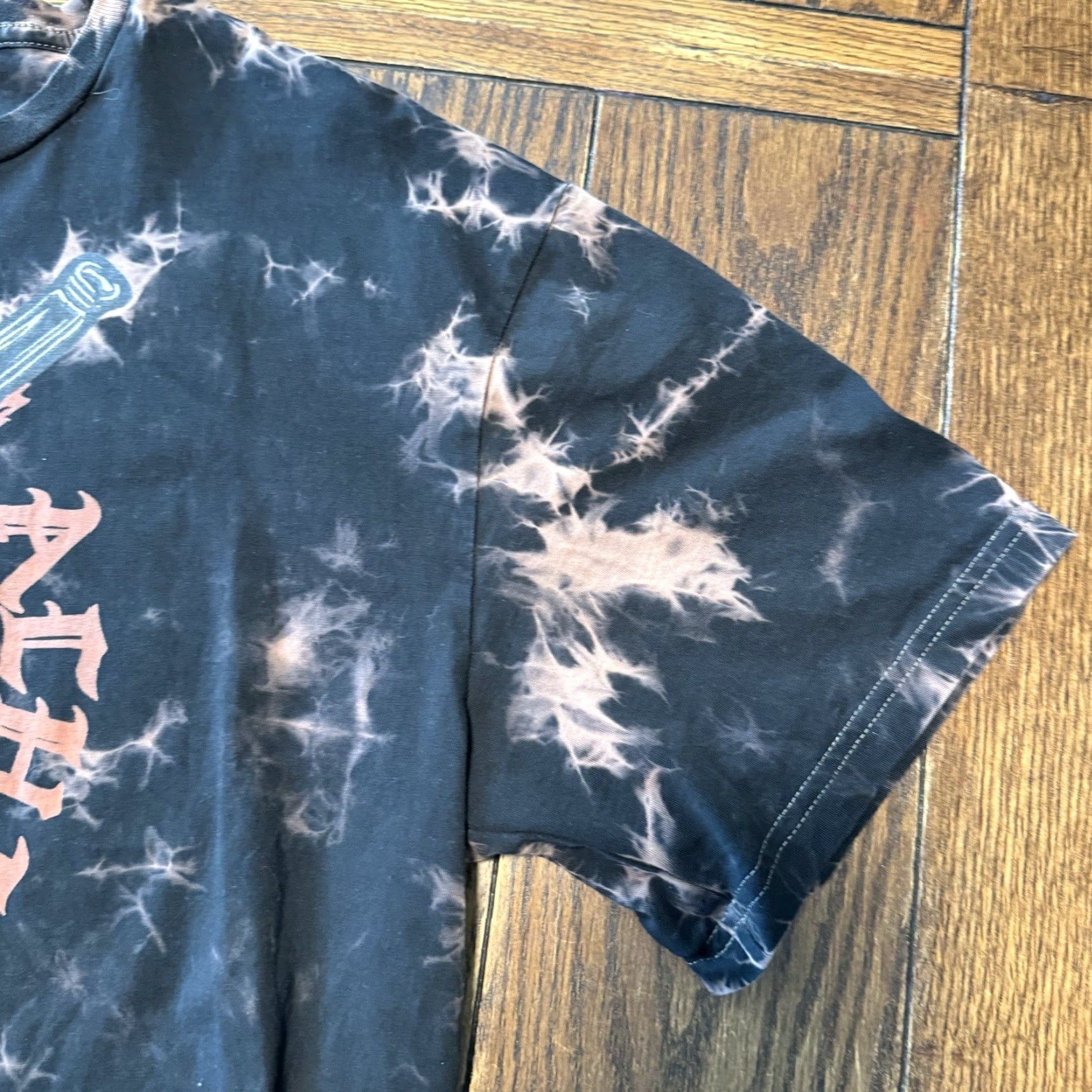Vintage Achieve Sam Davidson T Shirt Men XXL Black Tie Dye Skull Graphic Print Limited Edition Mens Size US XXL / EU 58 / 5 - 3 Thumbnail
