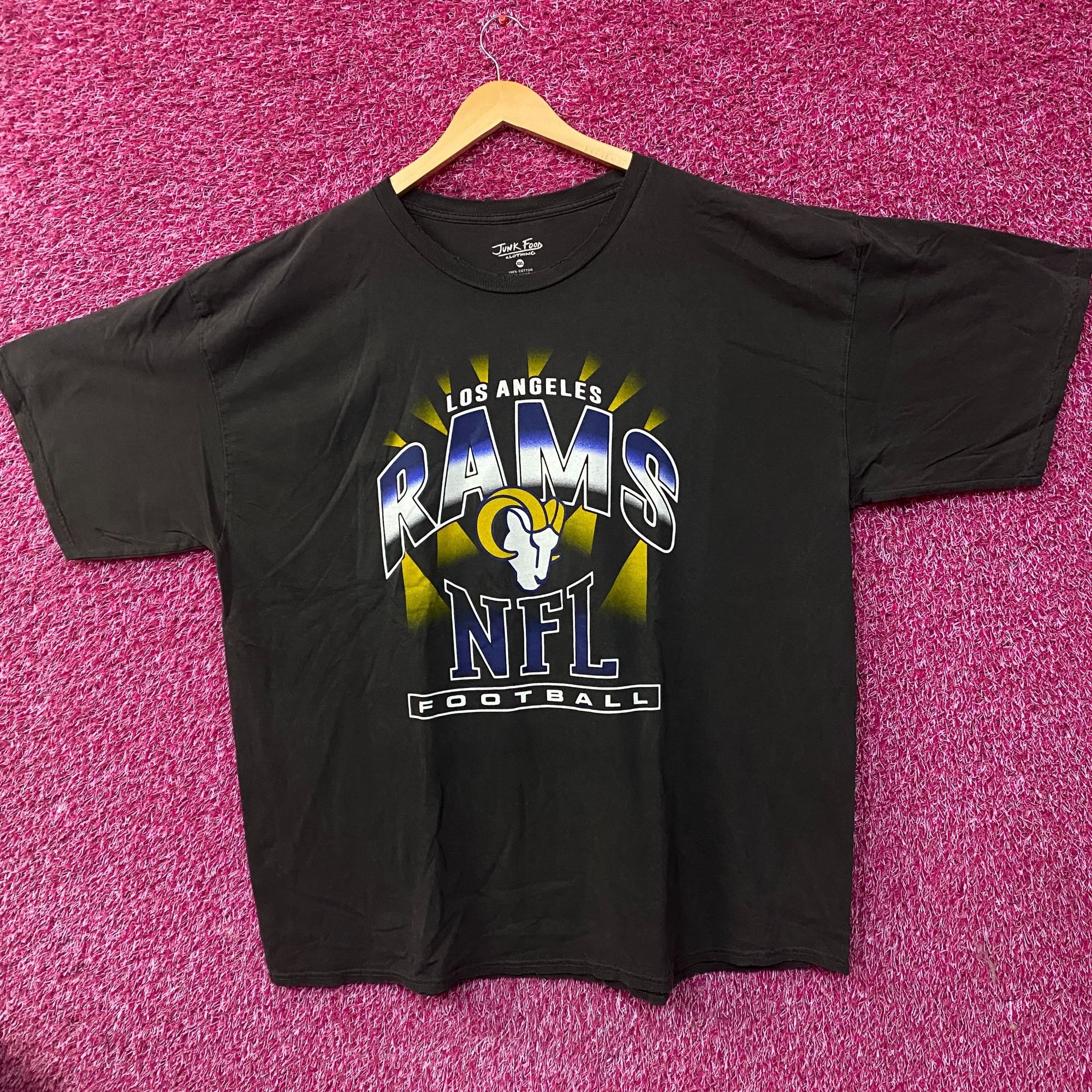 Junk Food Junk Food Clothing Los Angeles Rams NFL Football Chrome Flea Size US XXL / EU 58 / 5 - 3 Thumbnail