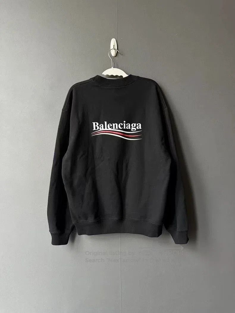 Balenciaga Balenciaga Cola Embroidery Sweatshirt. Size US M / EU 48-50 / 2 - 2 Thumbnail