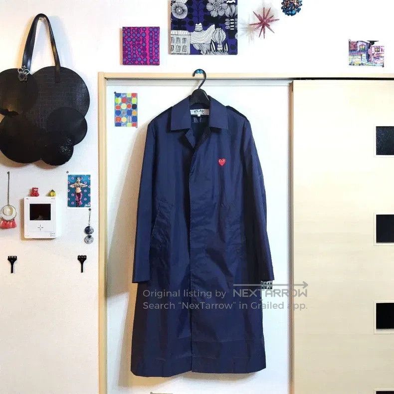 Comme des Garcons Comme Des Garcons Stand-up trench coat Size S / US 4 / IT 40 - 1 Thumbnail