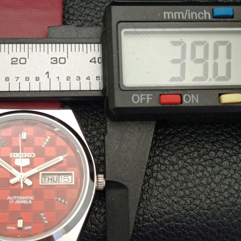 Seiko REFURBISHED VINTAGE SEIKO 5 AUTO JAPAN MENS WATCH a440220 Size 40 - 7 Thumbnail