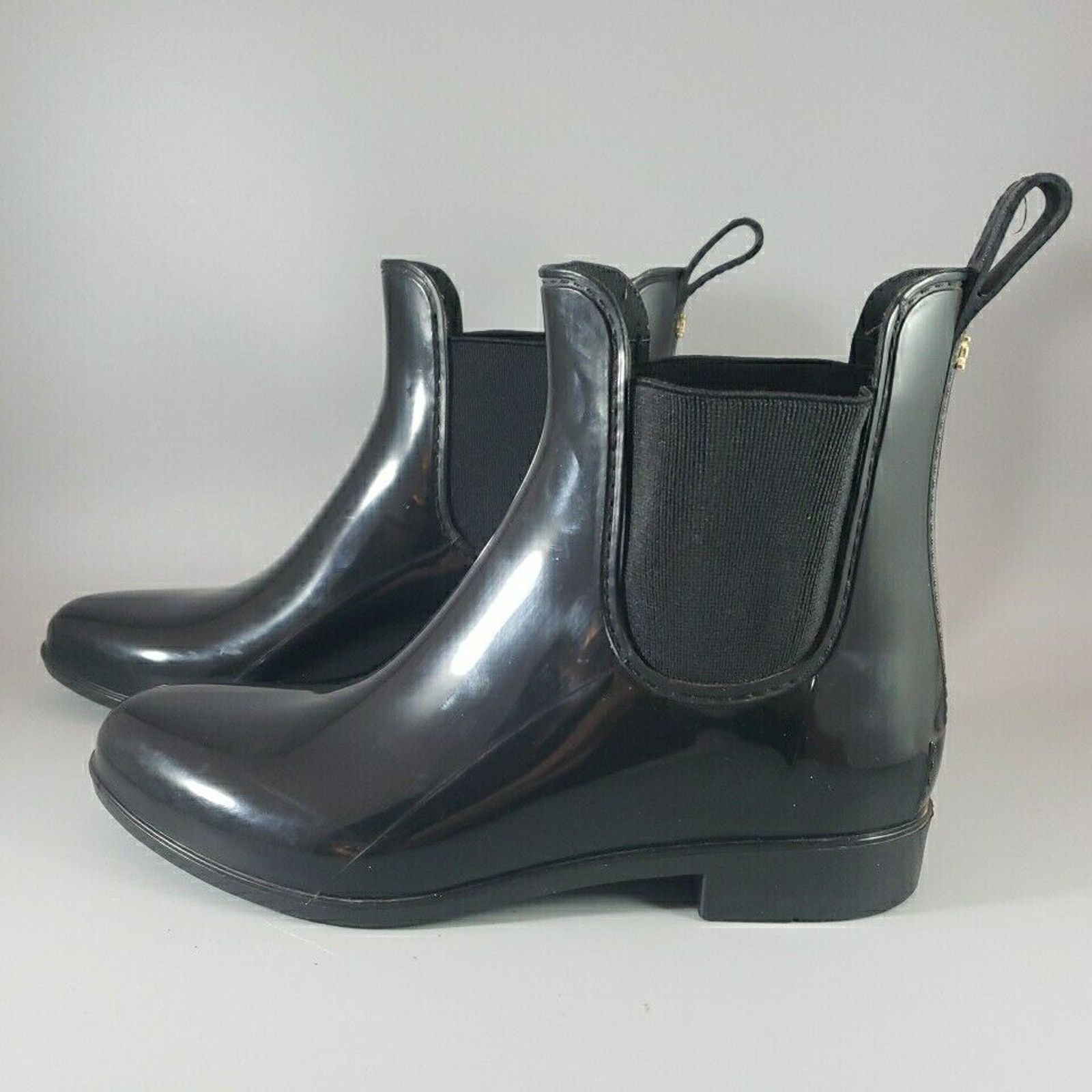 Sam Edelman Sam Edelman Tinsley Pull-On Rain Boot Black Patent - Size 7M Size US 7 / IT 37 - 5 Thumbnail