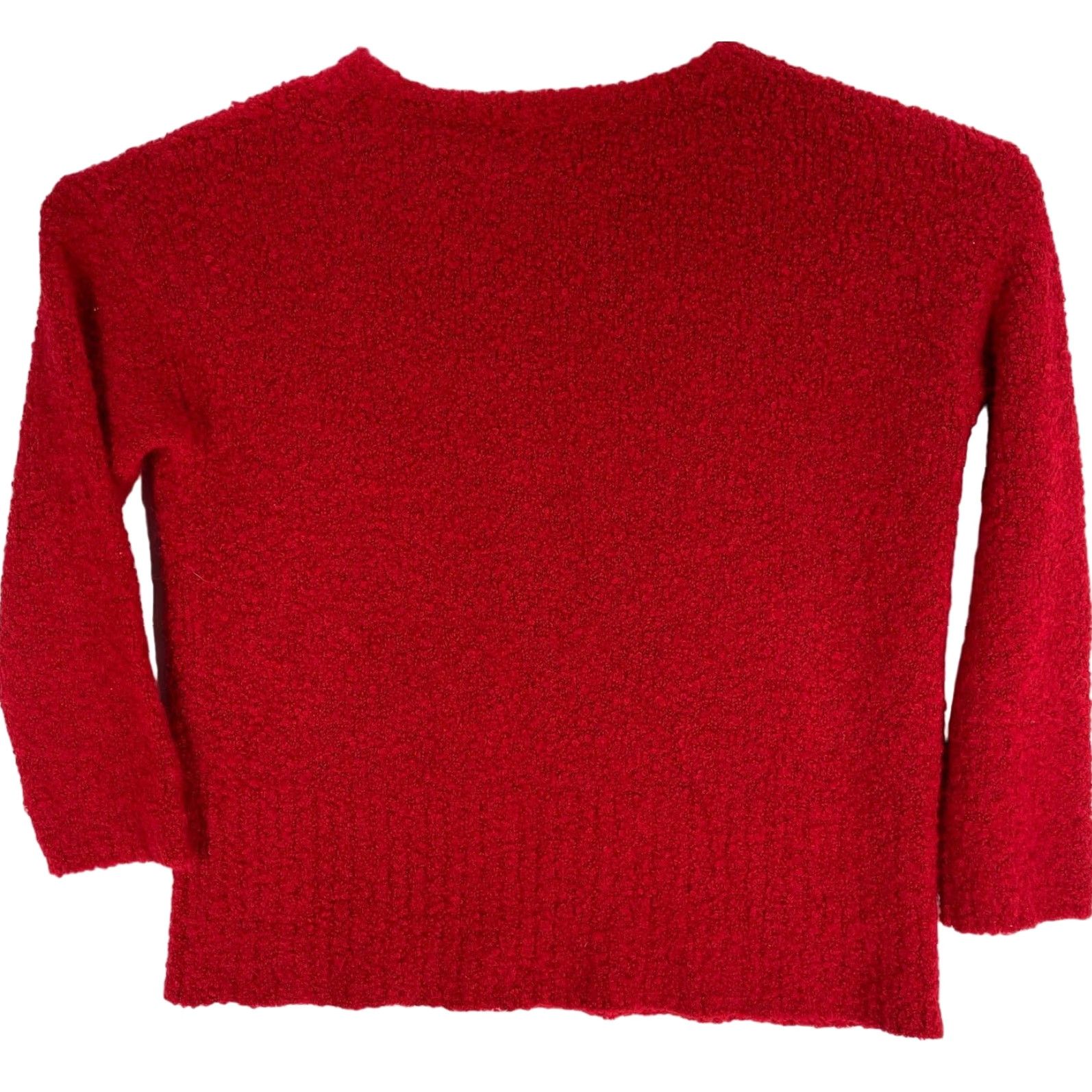 J. Jill J. Jill Sweater Petite S Red Wool Acrylic Nylon Long Sleeve Pullover Women Size S / US 4 / IT 40 - 3 Thumbnail