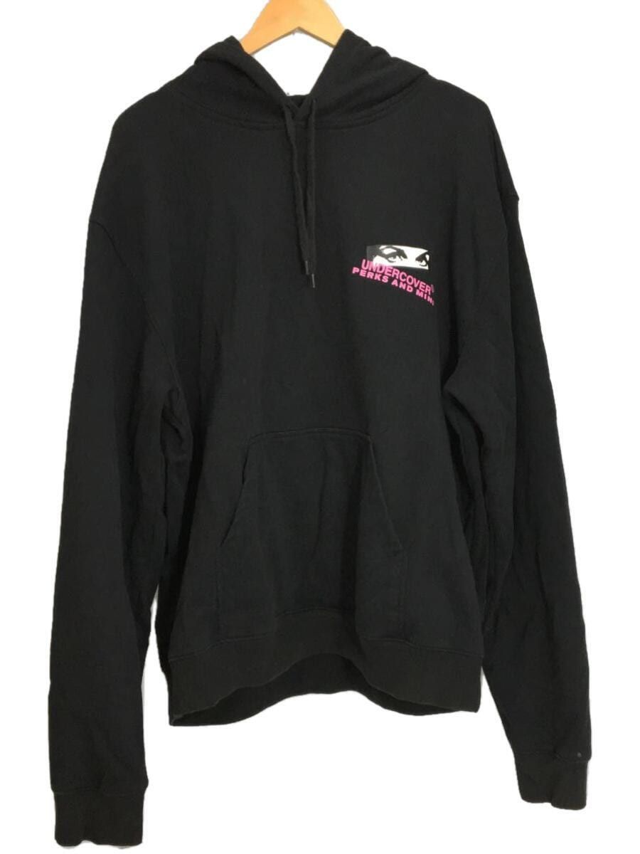 image of Perks And Mini x Undercover Eyes Hoodie in Black, Men's (Size XL)