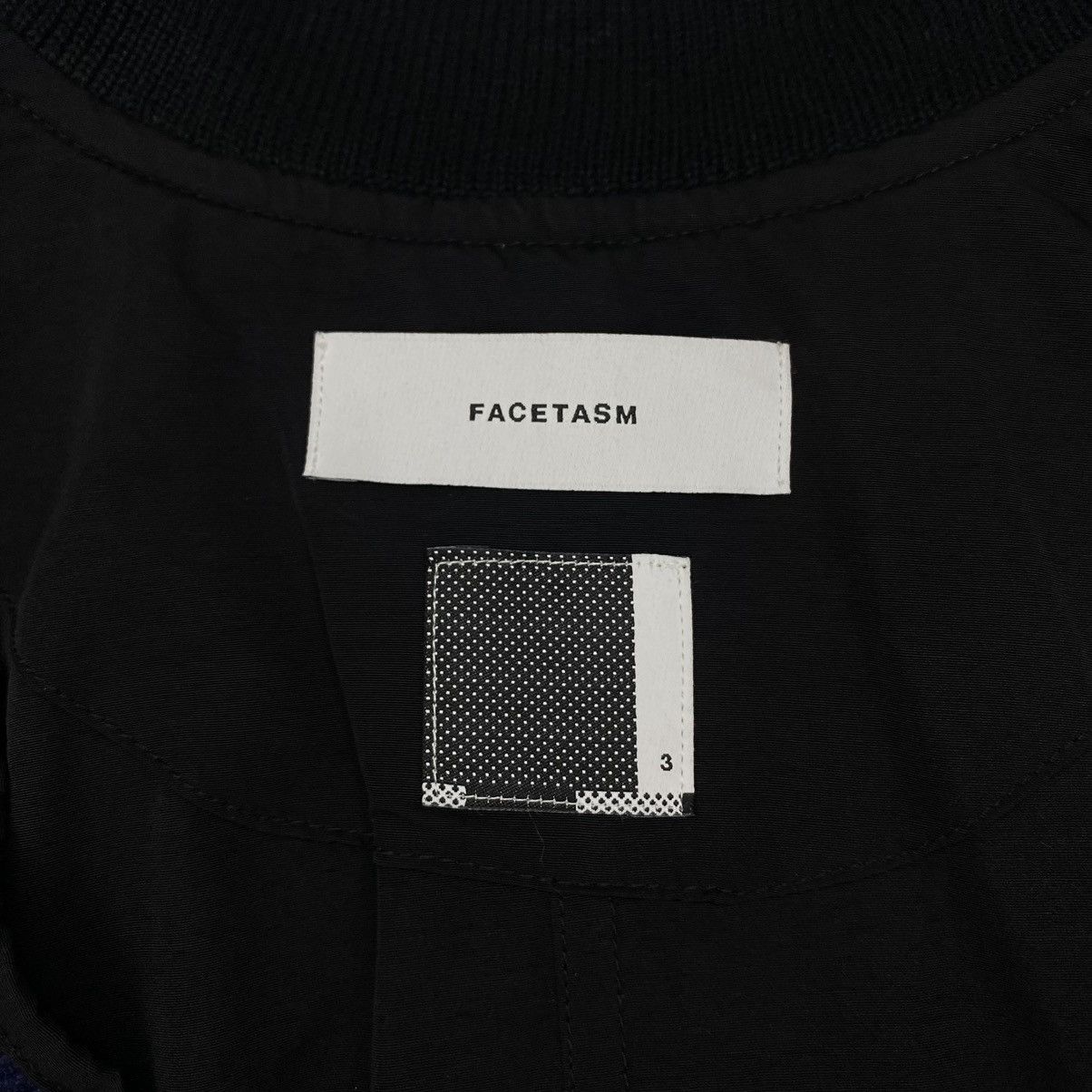 Facetasm Facestasm Ribbed Design Varsity Jacket Size US M / EU 48-50 / 2 - 7 Thumbnail