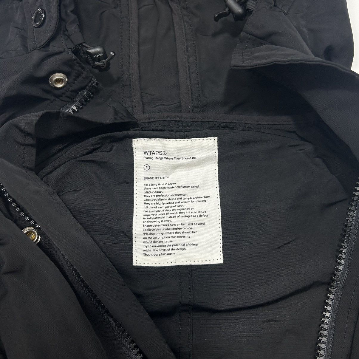 Wtaps Wtaps Nyco Grosgrain Coat Size US S / EU 44-46 / 1 - 7 Thumbnail