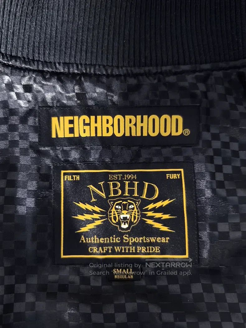 Neighborhood Neighborhood Embroidered Skull Baseball Jacket Size US S / EU 44-46 / 1 - 3 Thumbnail