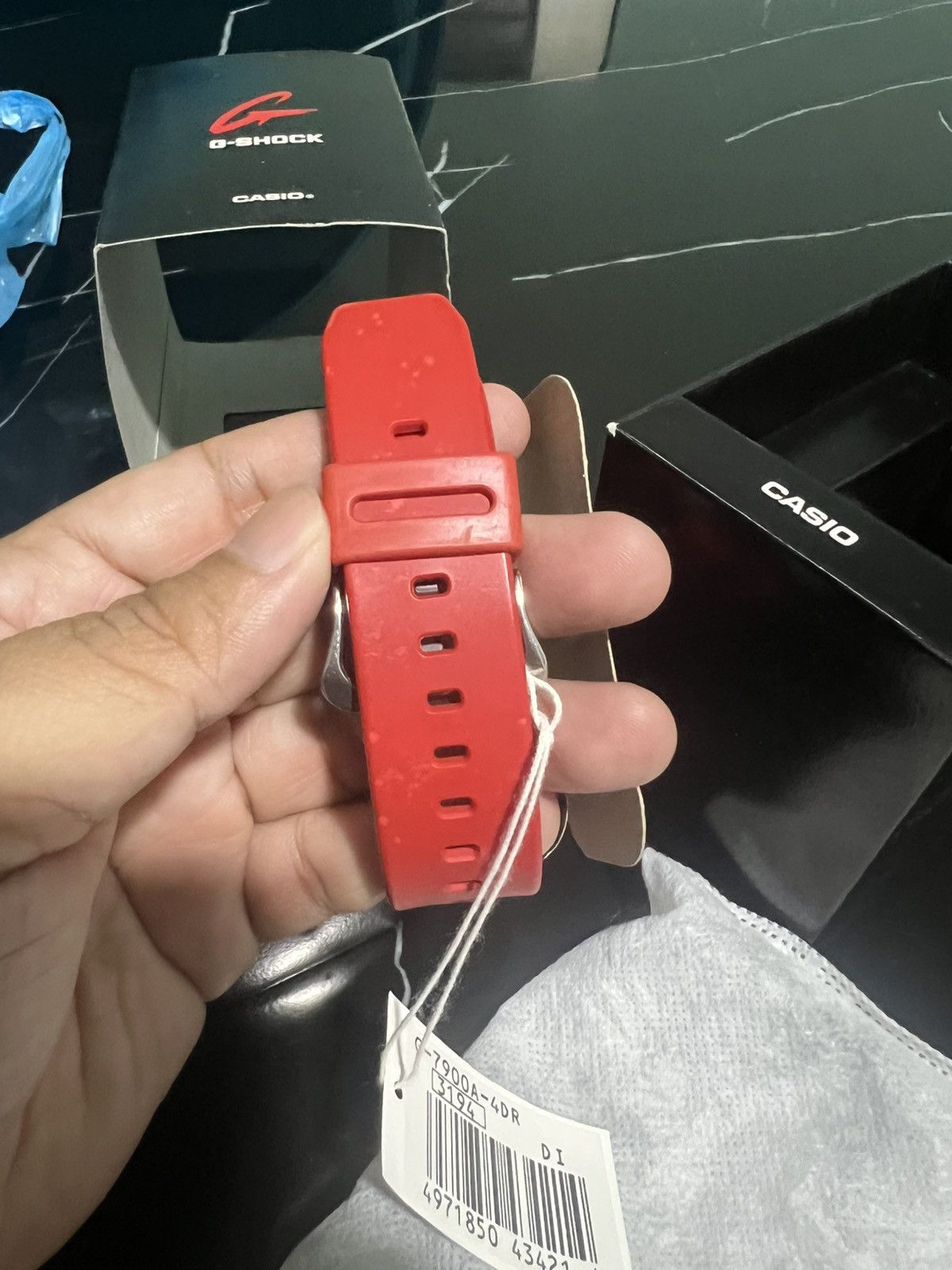 G Shock G Shock Casio Red Watch Size ONE SIZE - 5 Thumbnail