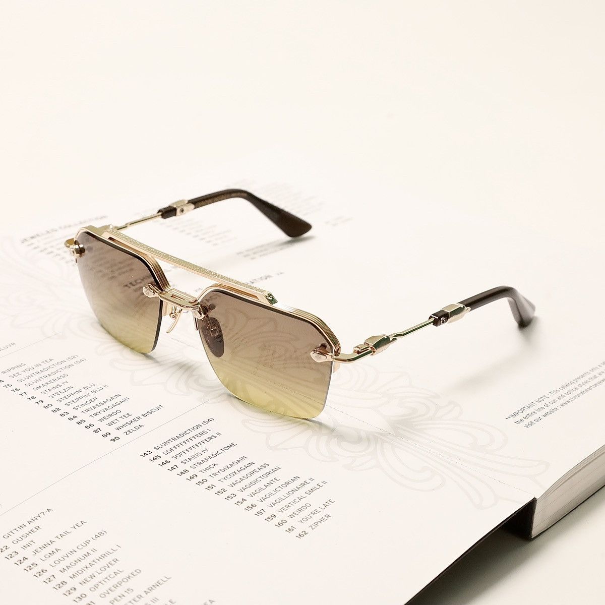 CHROME HEARTS BIDI ESEM SUNGLASSES