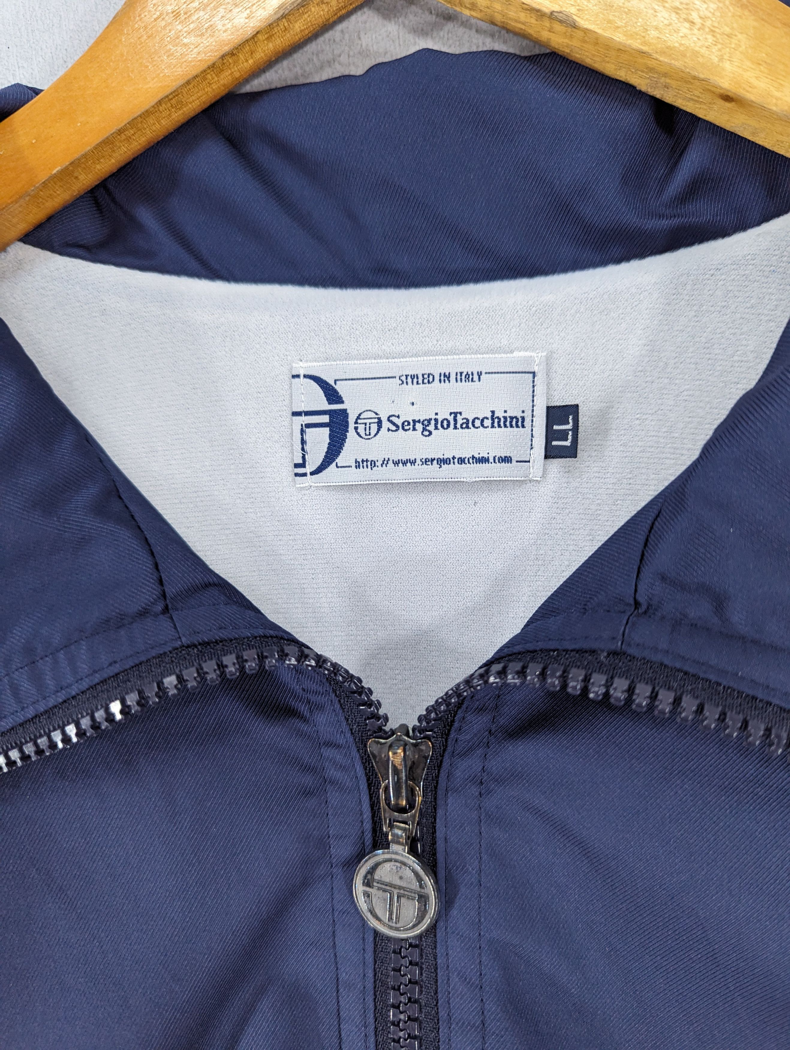 Sergio Tacchini 🔥Vintage 90s Sergio Tacchini Big Logo Jacket Size US L / EU 52-54 / 3 - 11 Thumbnail
