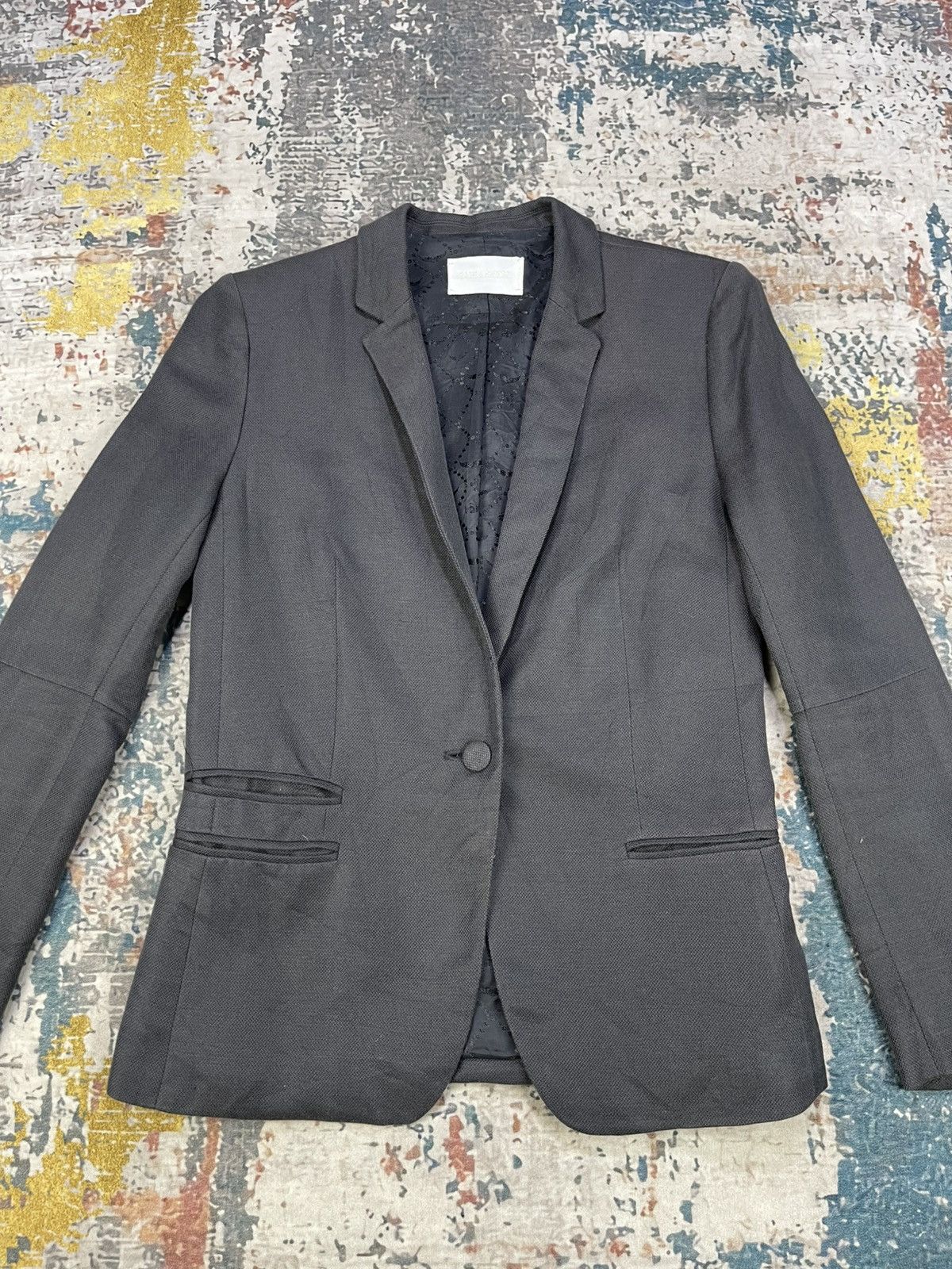 Zadig & Voltaire Maison Zadig & Voltaire Back Fang Sequins Jacket Size XXS / US 00 / IT 34 - 2 Thumbnail