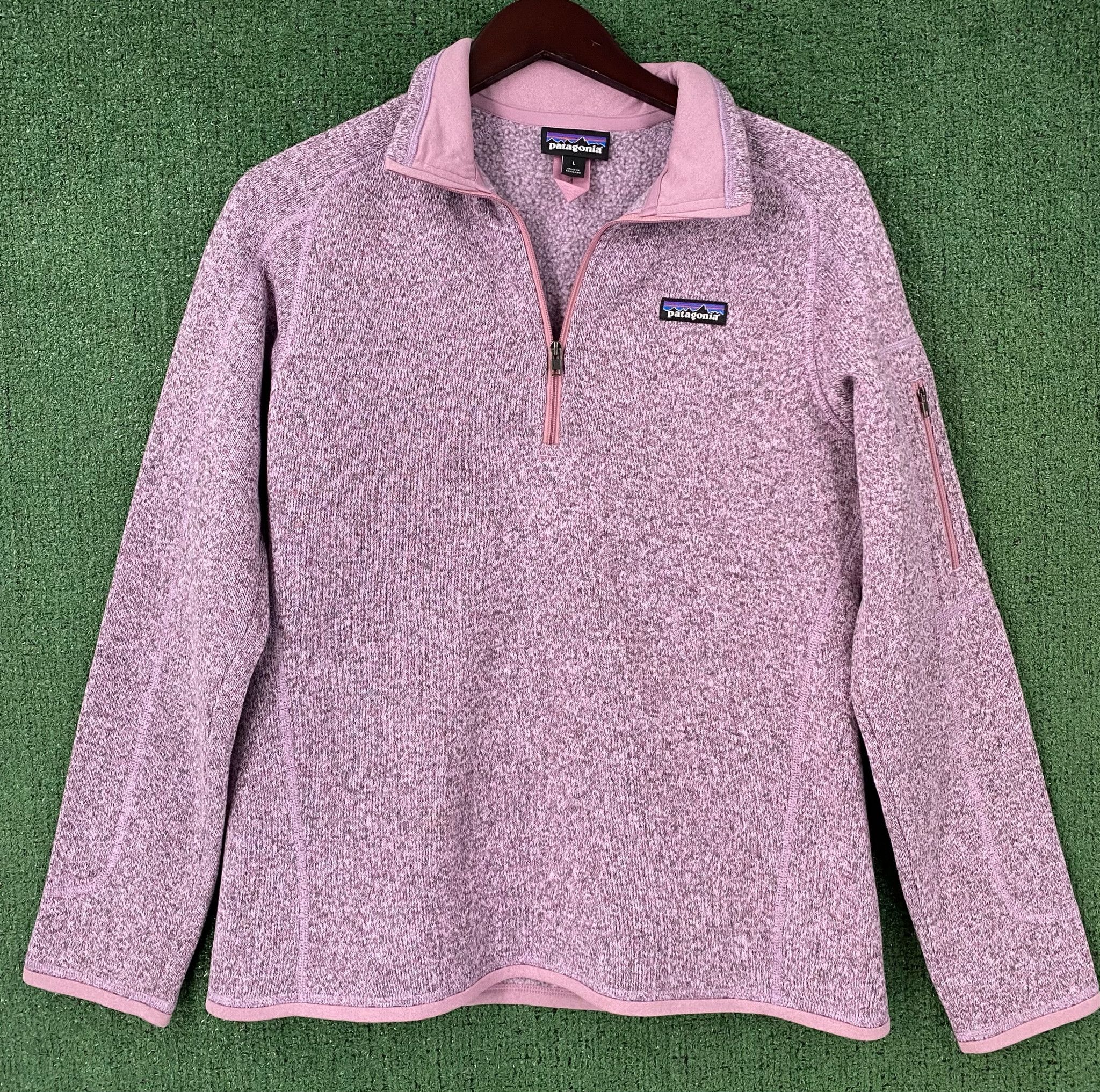 Patagonia Patagonia Better Sweater 1/4 Zip Purple Jacket Large Size L / US 10 / IT 46 - 1 Thumbnail