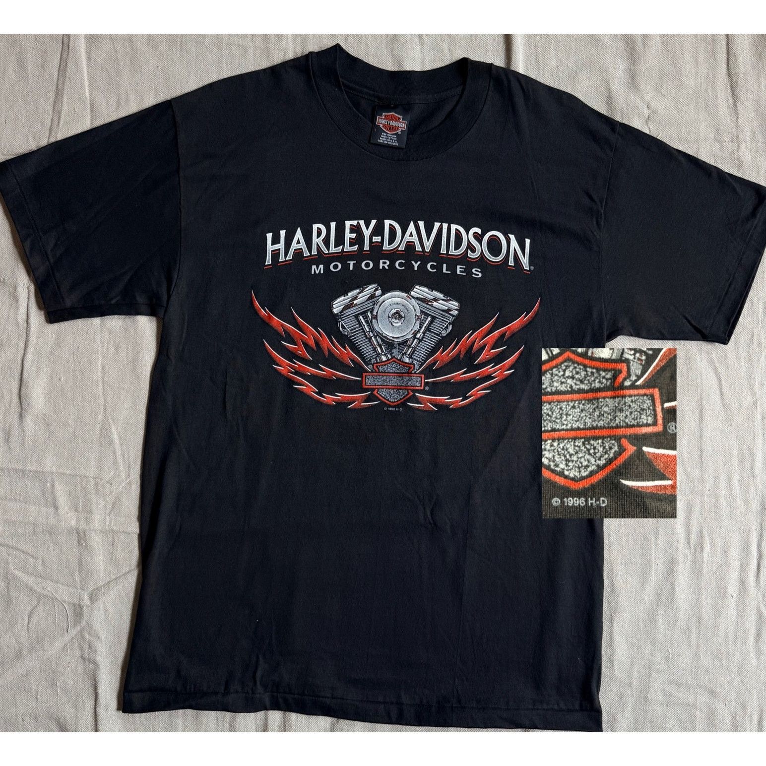 Harley Davidson Vintage 90s Harley Davidson Chicks Shirt Mens L Made in USA Size US L / EU 52-54 / 3 - 1 Thumbnail