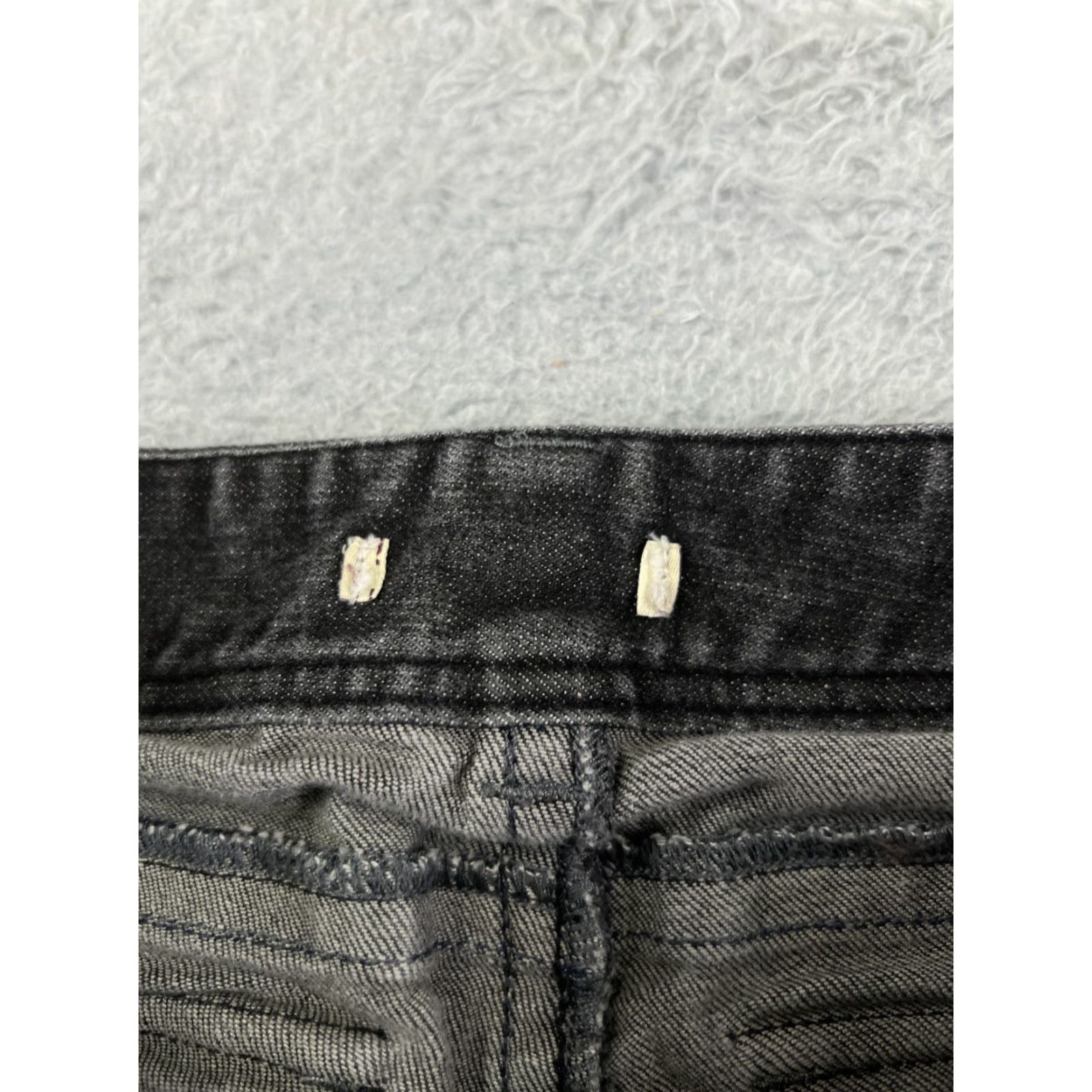 Vintage Cabi Jeans Womens 6 Black Denim Flared Mid Rise 5-Pocket Pockets Cotton Blend Size 28" / US 6 / IT 42 - 3 Thumbnail