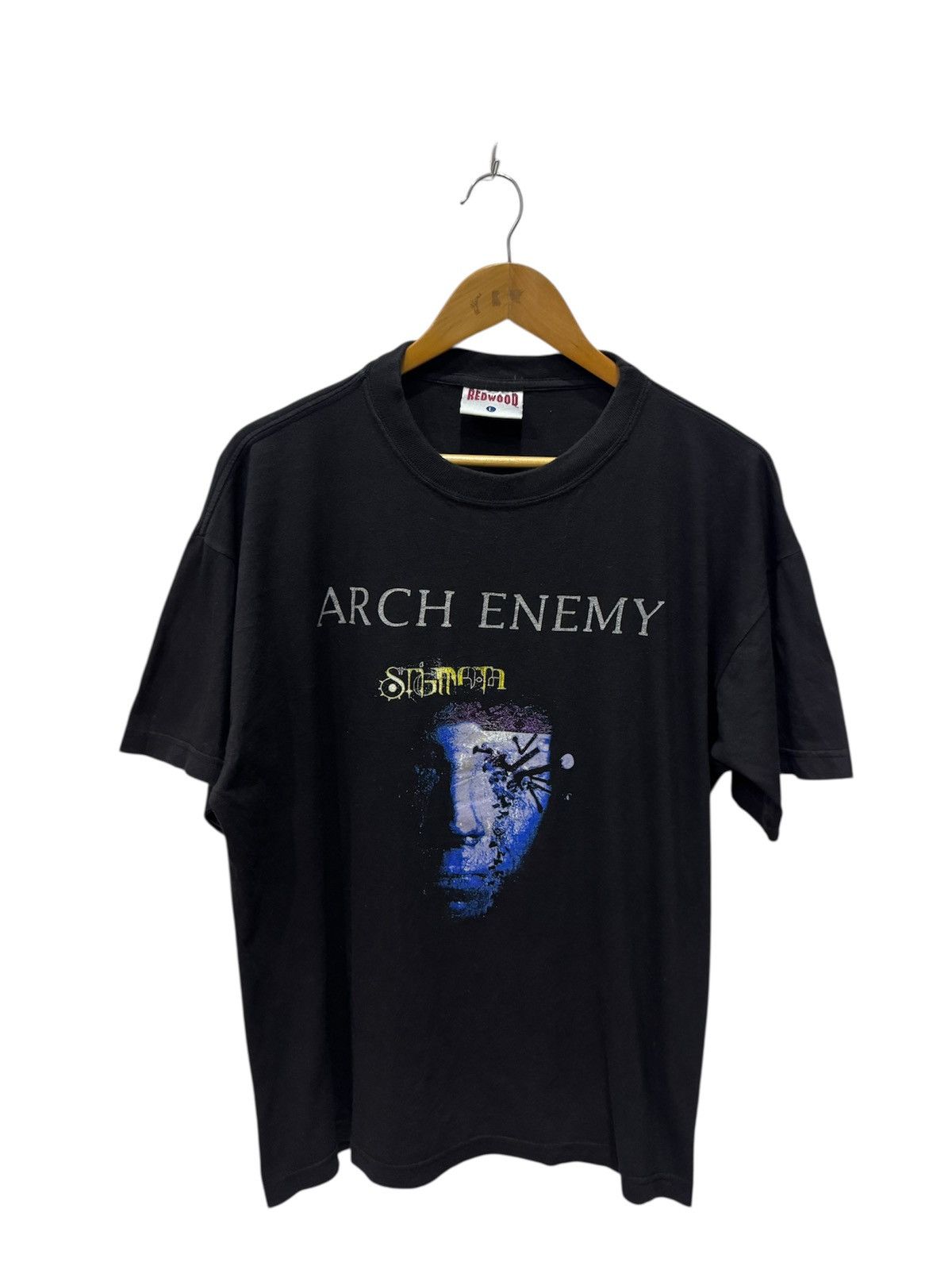 Band Tees × Vintage Vintage 90’s Arch Enemy Japan Tour Size US L / EU 52-54 / 3 - 1 Thumbnail
