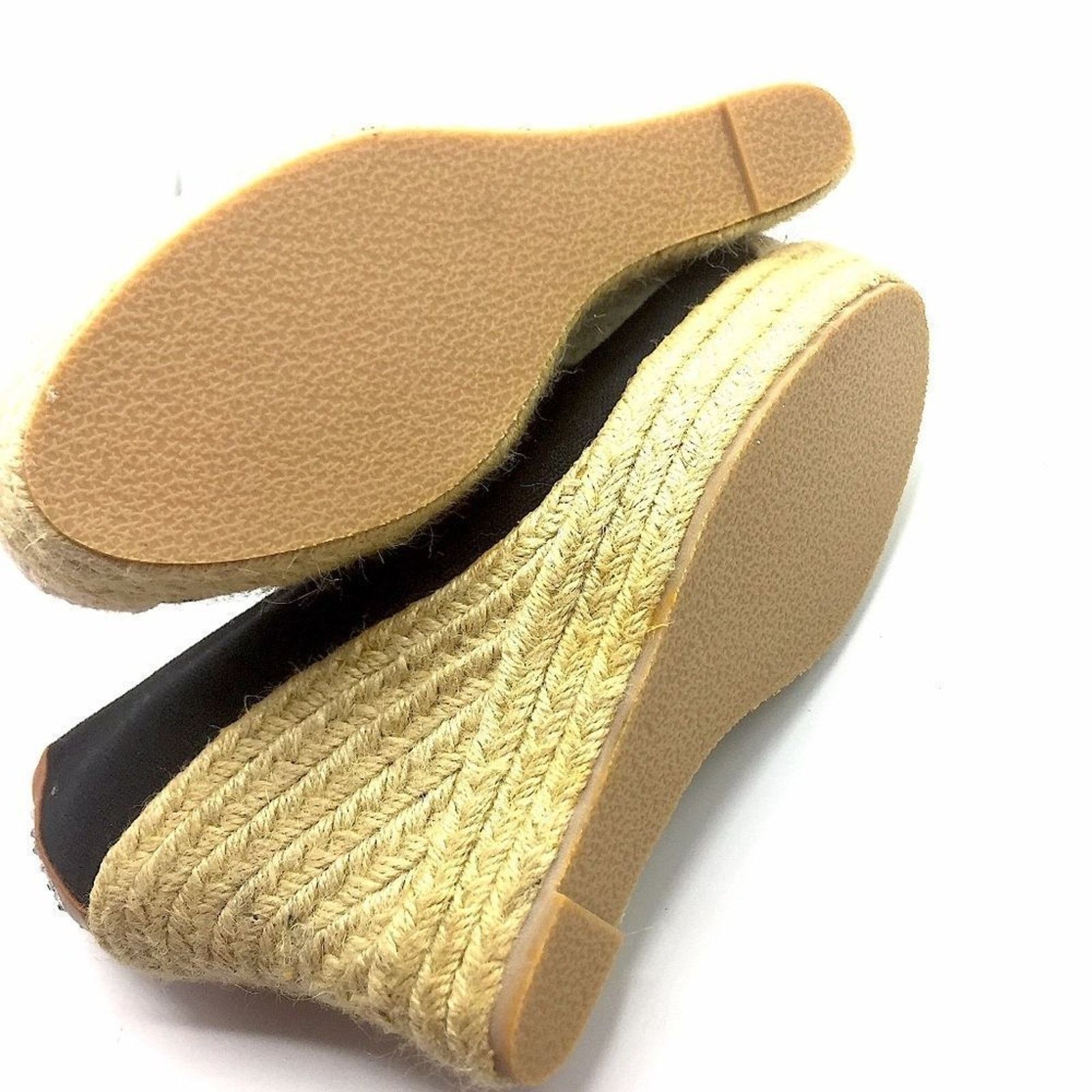 NFL NFL Titans Team Black & Brown Leather Wedges Size US 7 / IT 37 - 7 Thumbnail