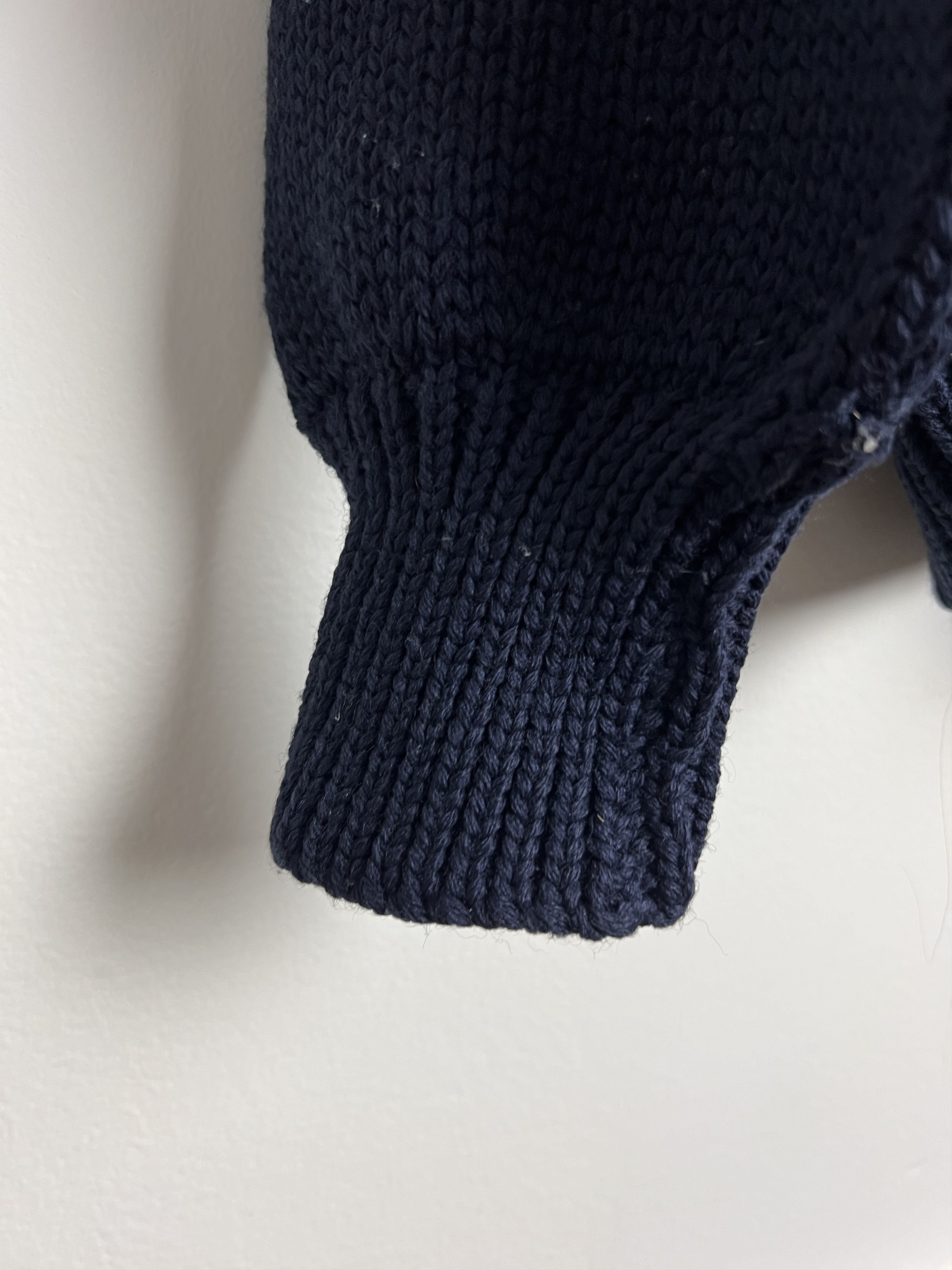 Ralph Lauren × Vintage Wool Oversize Hooded Sweater Size US L / EU 52-54 / 3 - 5 Thumbnail