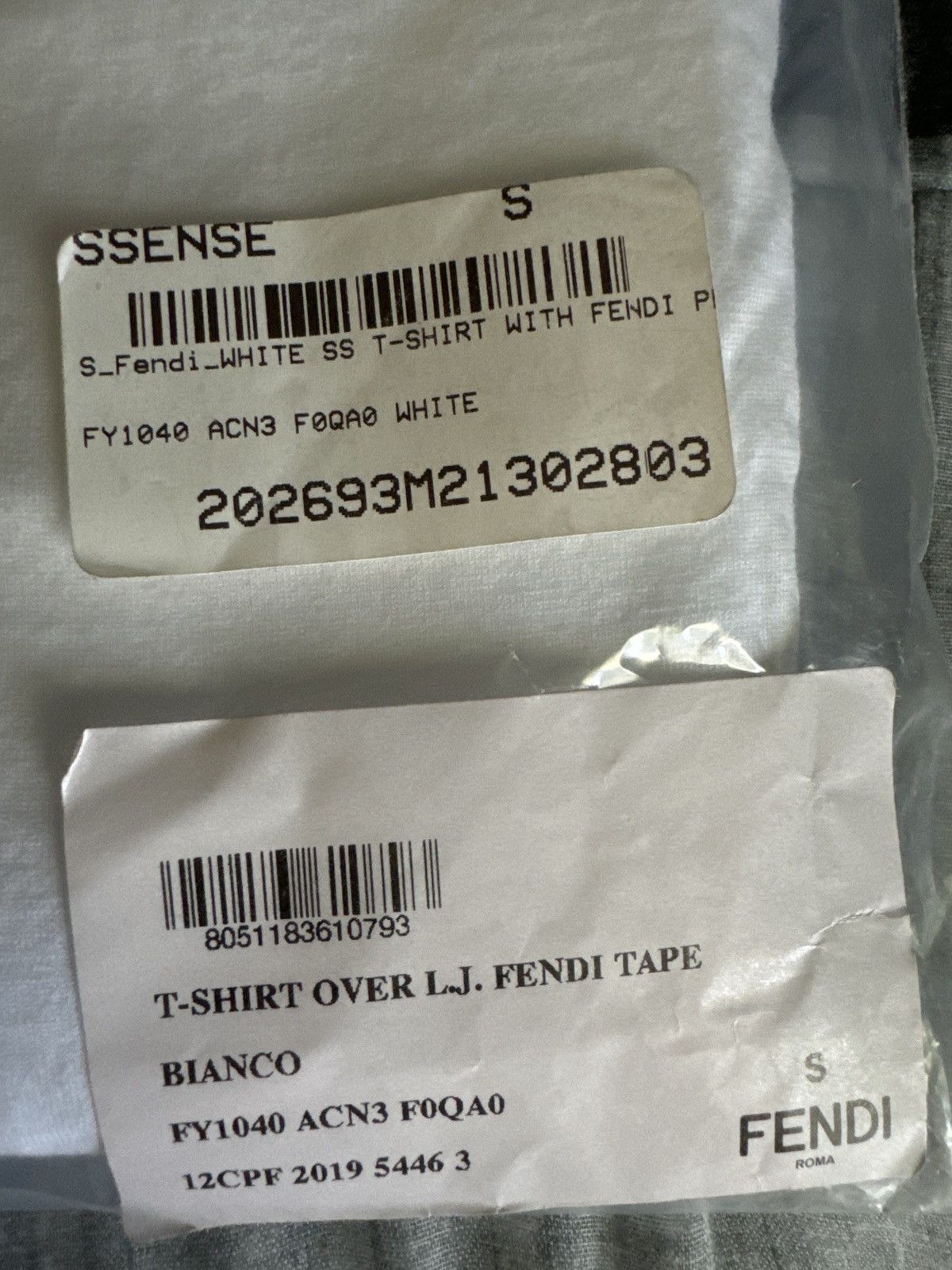 Fendi Fendi Shirt Size US S / EU 44-46 / 1 - 8 Thumbnail