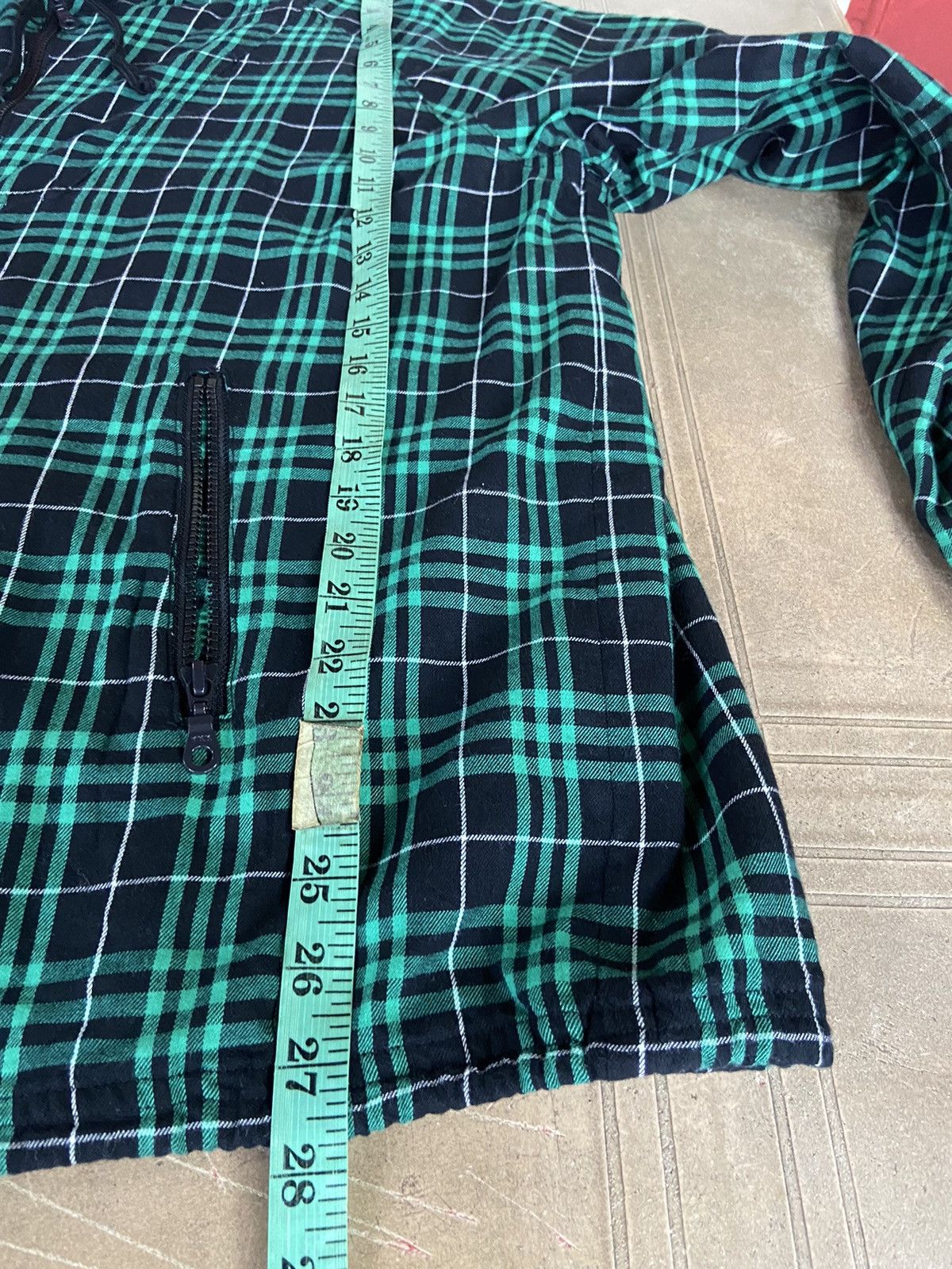 Flannel 5TY6 jacket zipper hoodies Size US L / EU 52-54 / 3 - 6 Thumbnail