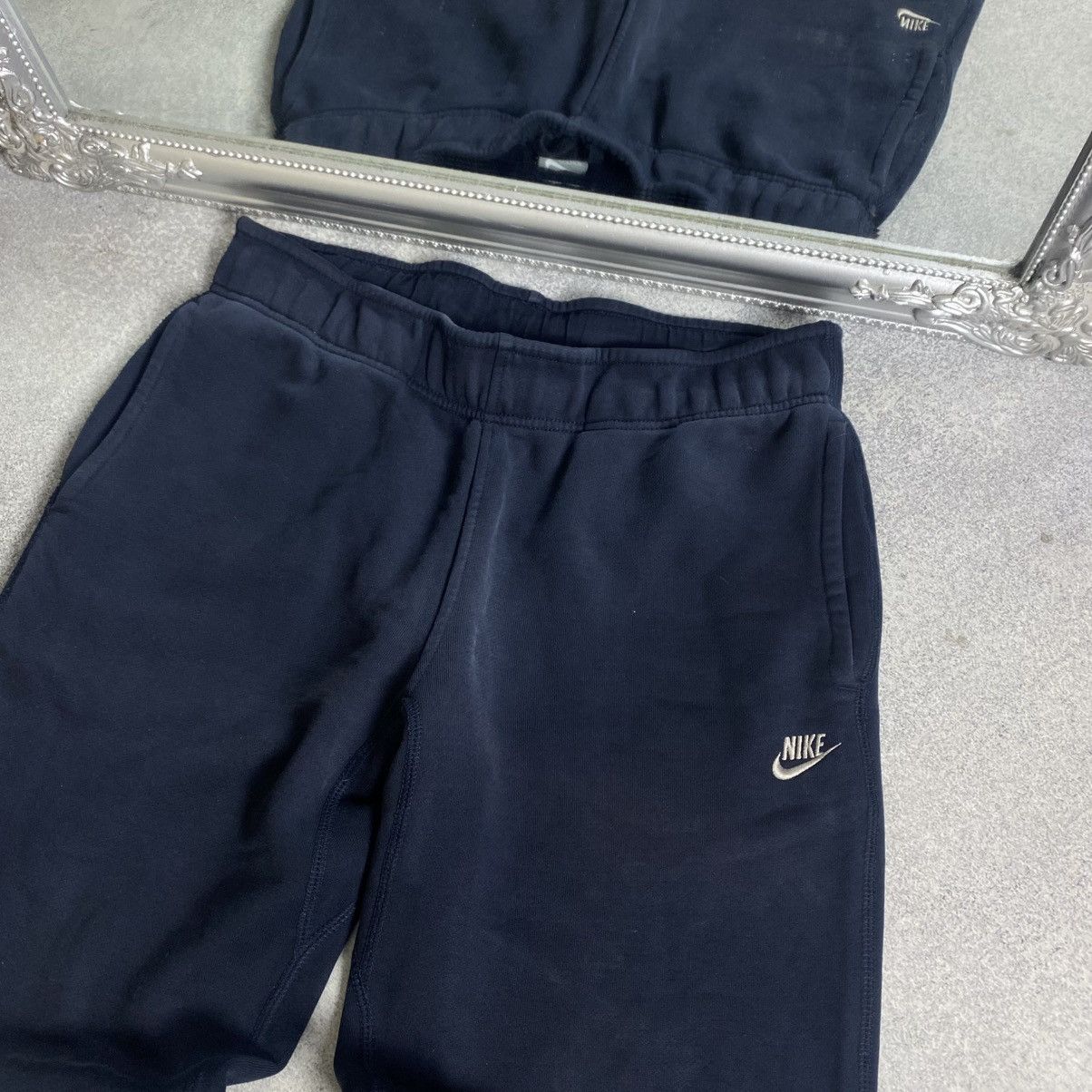 Nike Vintage Nike Sweatpants Mini Swoosh Blue Size US 32 / EU 48 - 3 Thumbnail