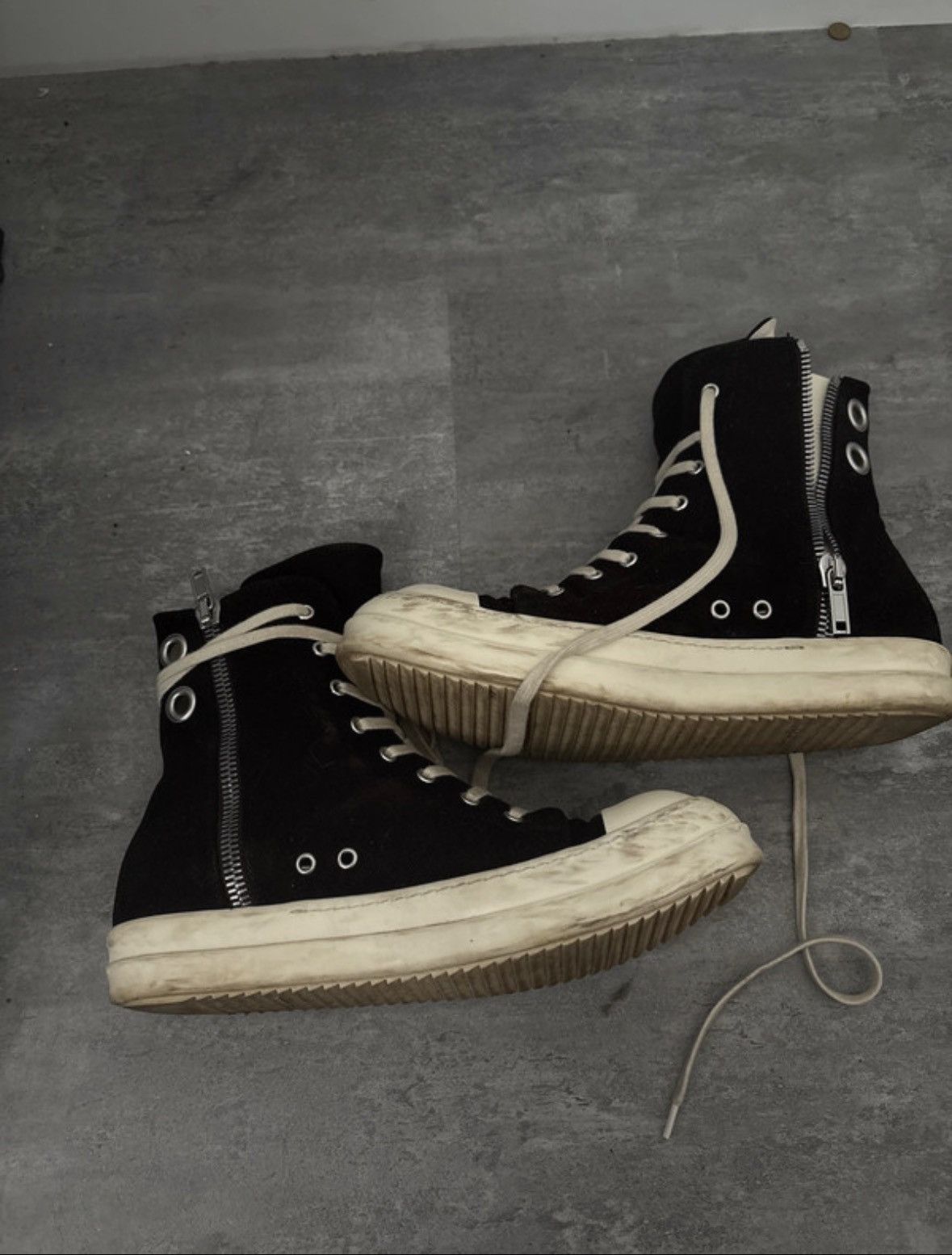 Rick Owens Drkshdw Ramones drkshdw Size US 10 / EU 43 - 2 Thumbnail