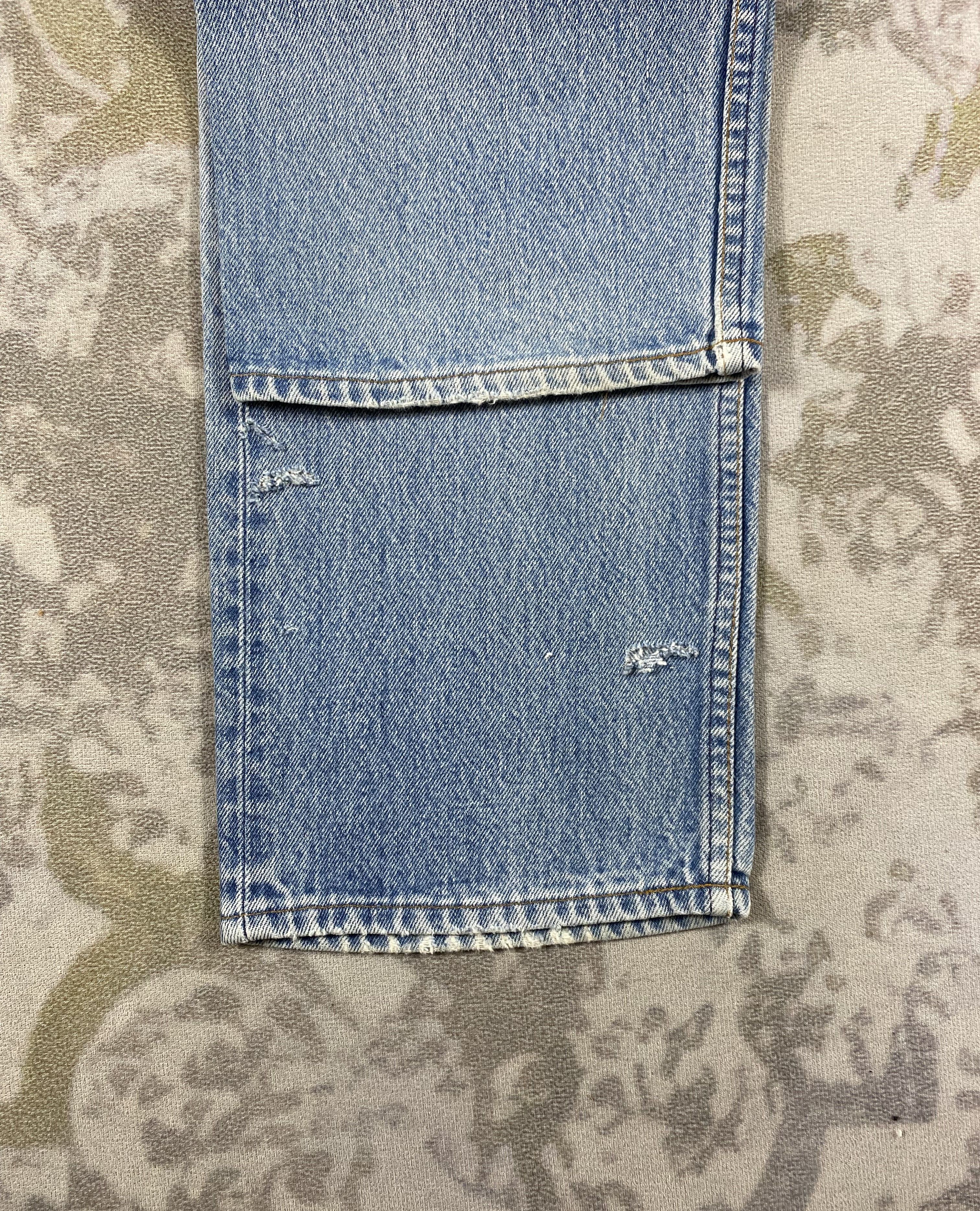 Levi's Vintage Clothing Light Blue Vintage 80s Levi's 501 Jeans 32x29 Denim-JN3960 Size US 32 / EU 48 - 12 Thumbnail