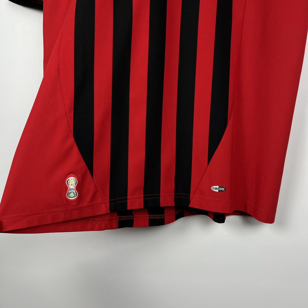 Adidas Vintage Adidas AC Milan BWIN Soccer Jersey Shirt 07/08 Size US L / EU 52-54 / 3 - 6 Thumbnail