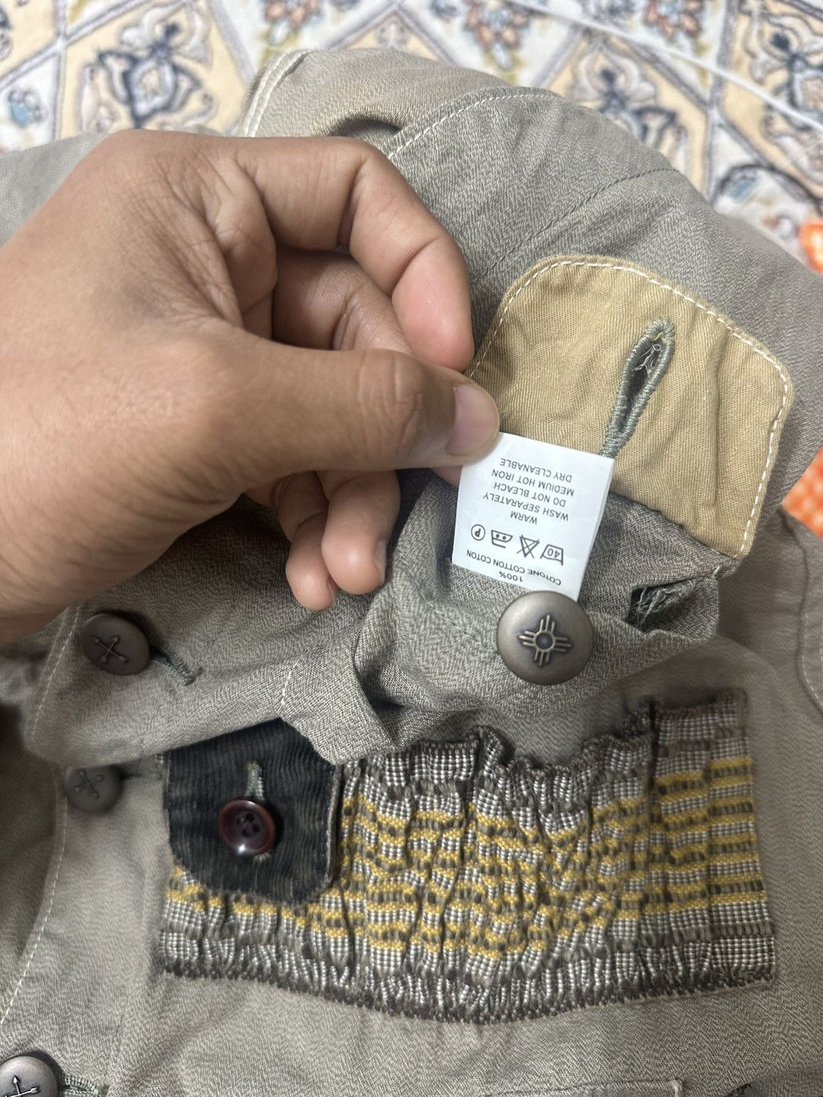 Kapital Kapital Hunting Vest Button Up Raffle Pocket Size US M / EU 48-50 / 2 - 9 Thumbnail