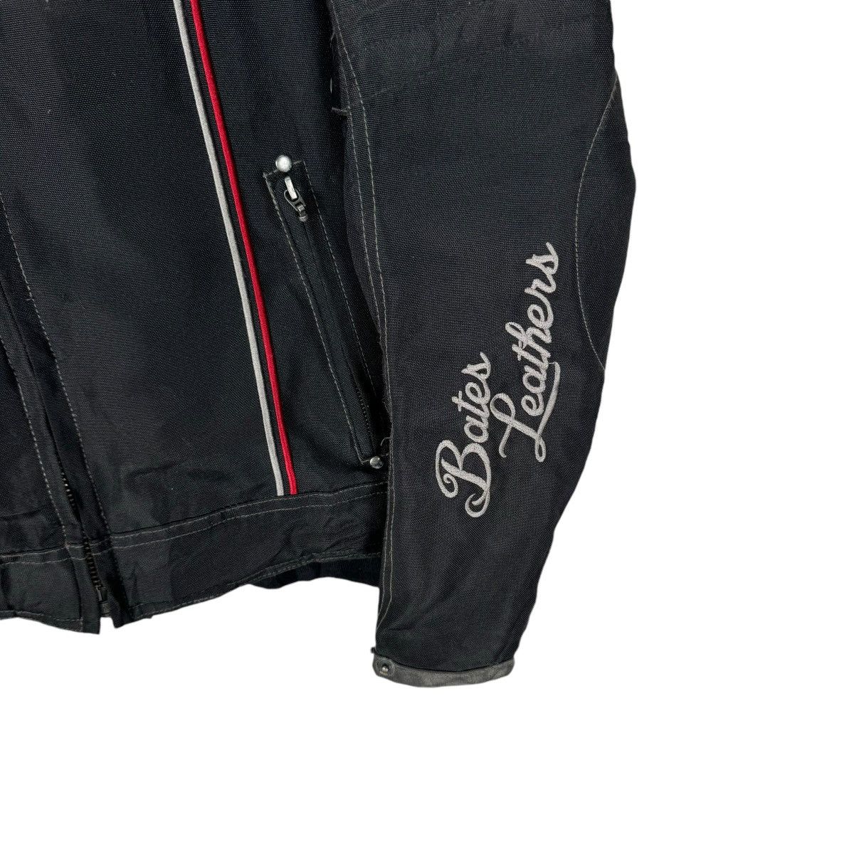 Bates Hats ❄️BATES LONG BEACH RACING BIKERS JACKET Size US L / EU 52-54 / 3 - 5 Thumbnail