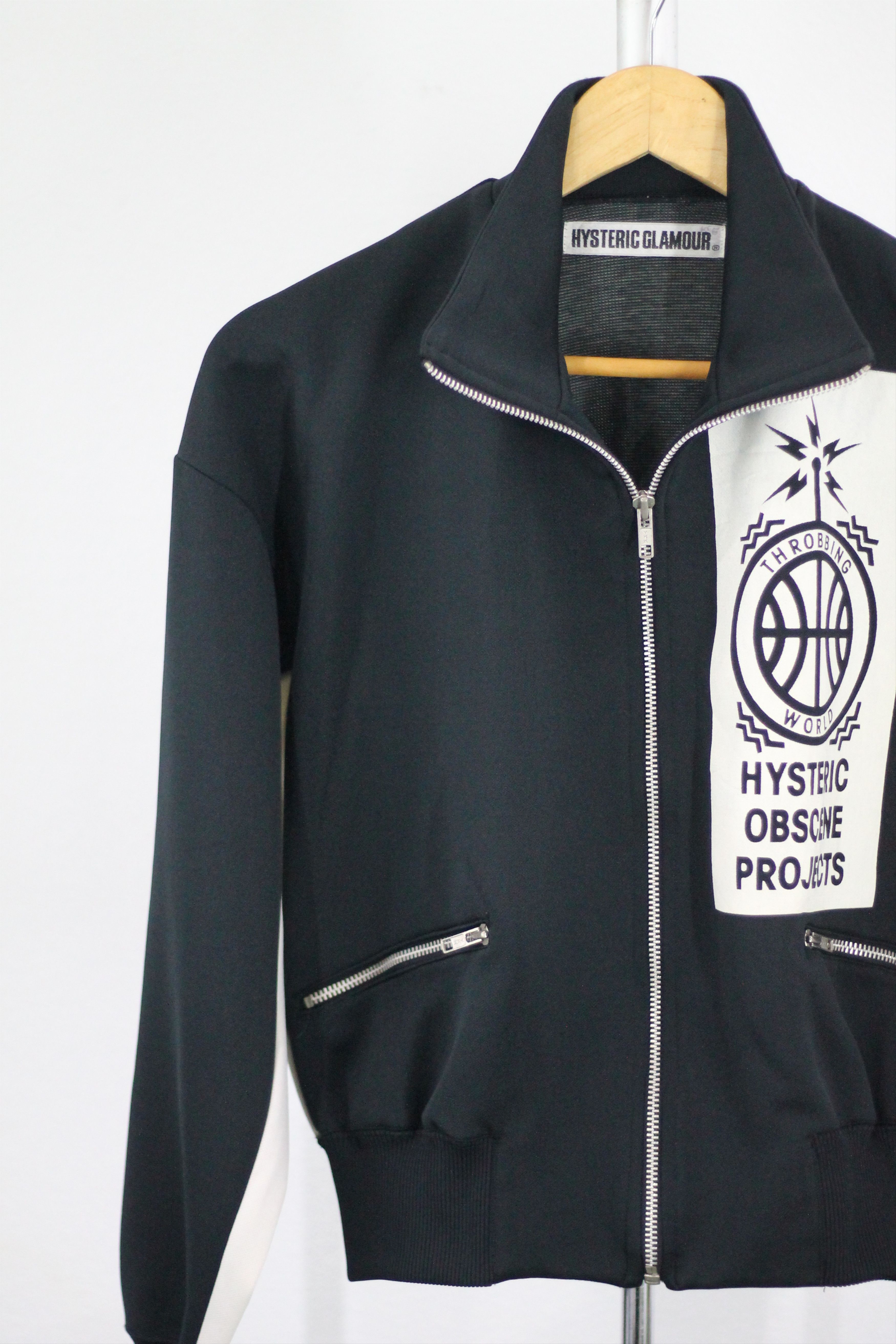 Hysteric Glamour × Japanese Brand × Vintage Vintage HYSTERIC GLAMOUR Obscene Projects Jacket. Size US S / EU 44-46 / 1 - 6 Thumbnail