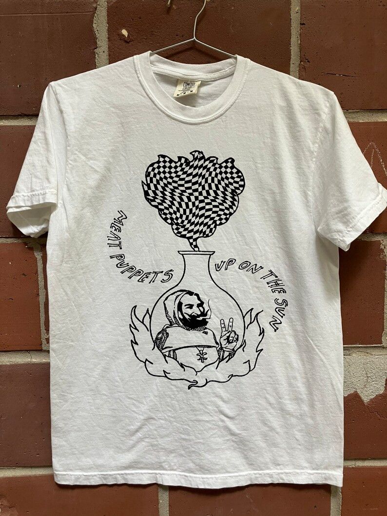 Comfort Colors Meat Puppets fan art T-shirt White Comfort Colors Size US M / EU 48-50 / 2 - 1 Thumbnail