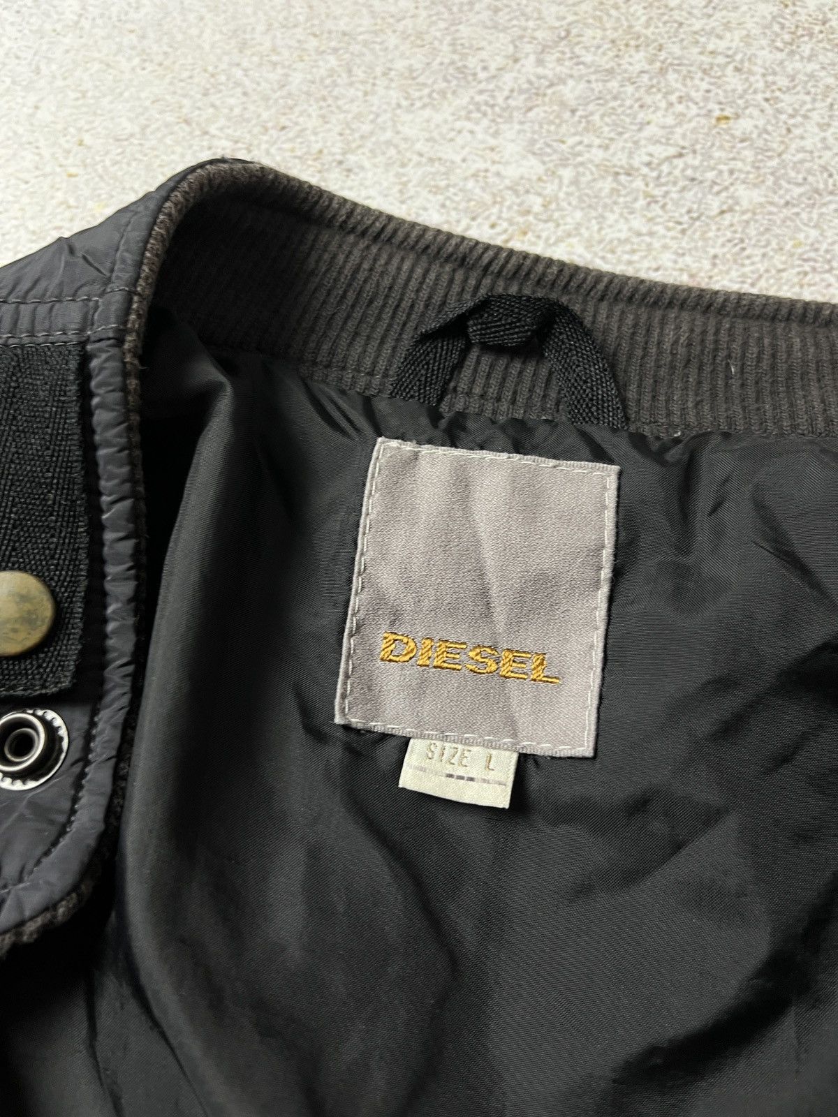 Diesel RARE DIESEL NYLON VINTAGE JACKET LIMITED EDITION OPIUM AK-47 Size US L / EU 52-54 / 3 - 7 Thumbnail