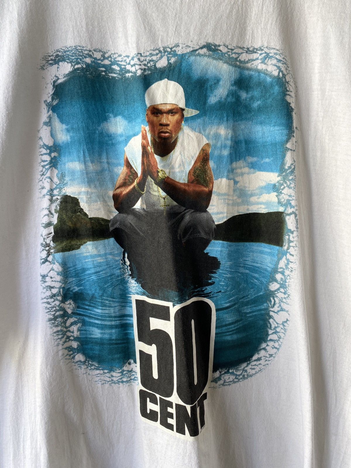 50 Cent × Rap Tees × Vintage Vintage 2005 50 Cent Rapper Tees Size US XL / EU 56 / 4 - 5 Thumbnail