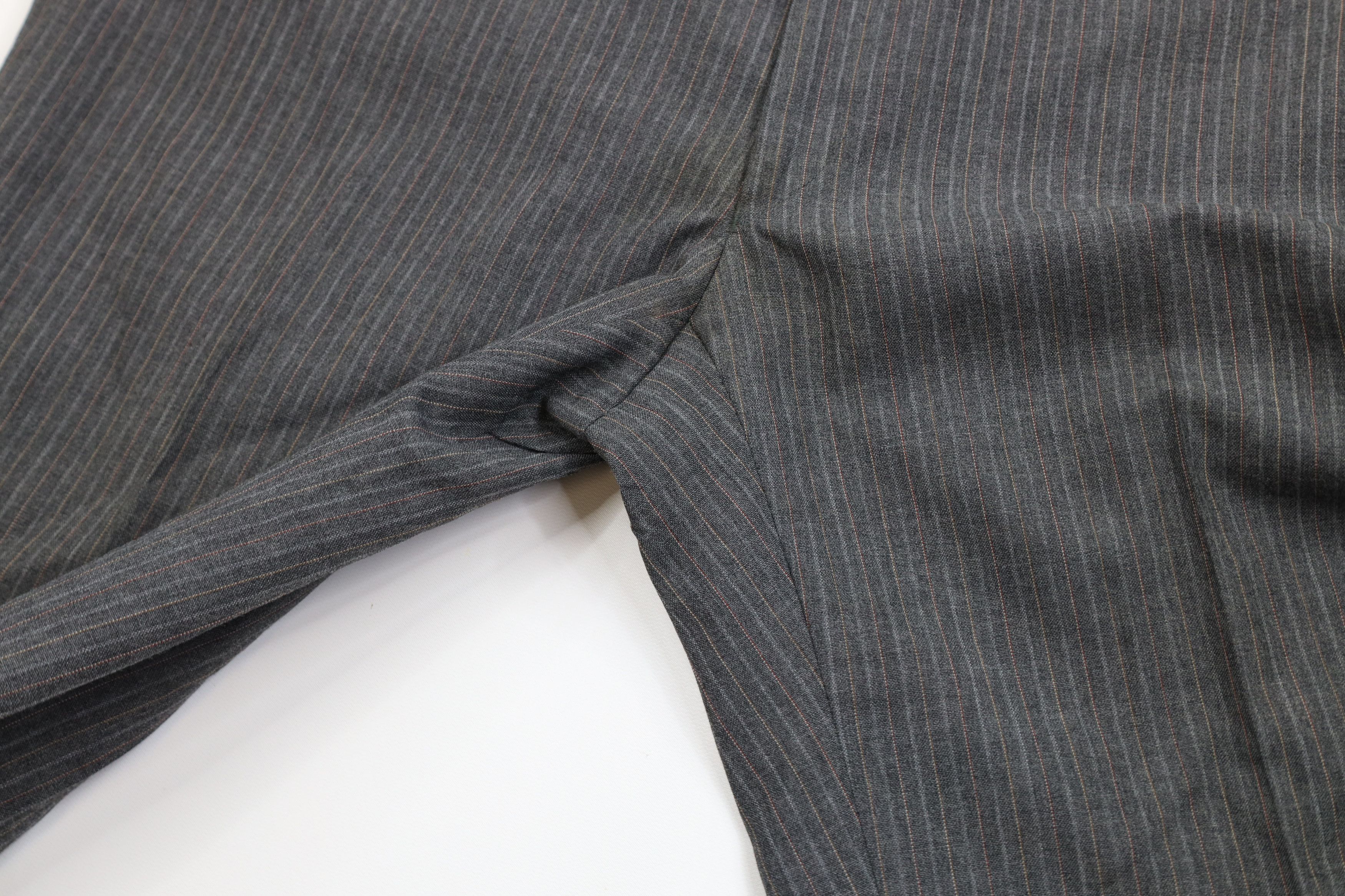 Vintage Vintage 70s Streetwear Striped Wide Leg Chino Pants USA Size US 38 / EU 54 - 6 Thumbnail