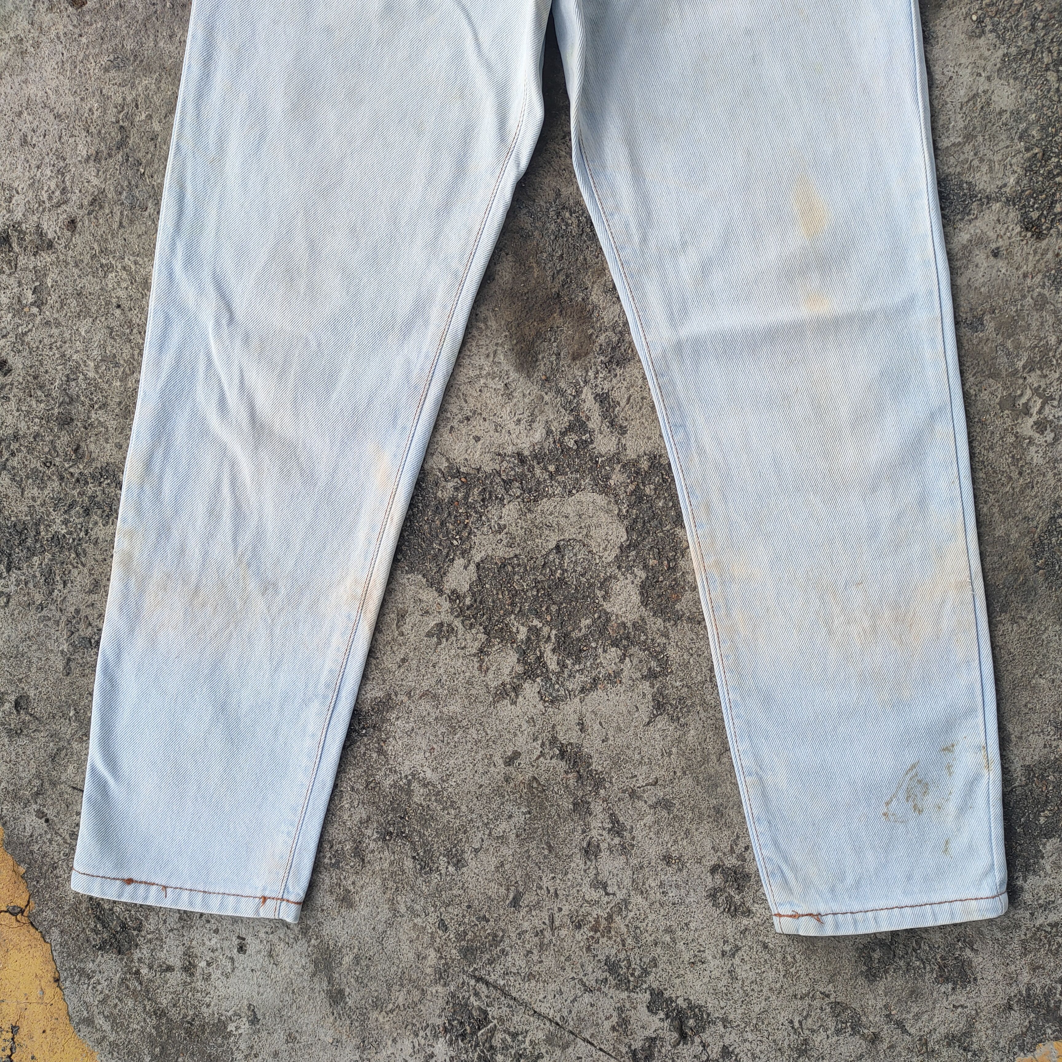 Jean VINTAGE WESTWOOD USA RUSTY FADED JEANS DENIM PANTS Size US 28 / EU 44 - 4 Thumbnail
