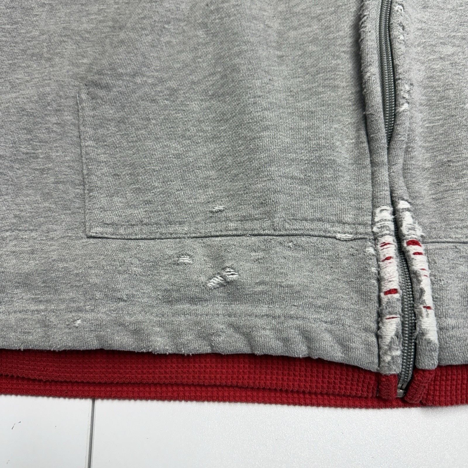 Avirex Avirex Hoodie Sweatshirt Mens 2XL 25.5x27.5 Thermal Hood Ful Size US XXL / EU 58 / 5 - 4 Thumbnail