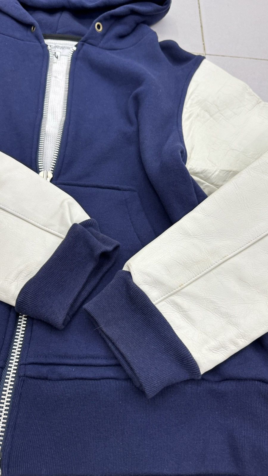 Engineered Garments Rare vtg Nepenthes hybrid zipper hoodie jacket Size US M / EU 48-50 / 2 - 5 Thumbnail