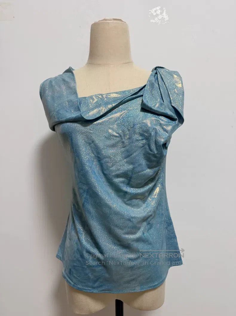 Vivienne Westwood Vivienne Westwood Red label asymmetrical top in blue Size S / US 4 / IT 40 - 1 Thumbnail