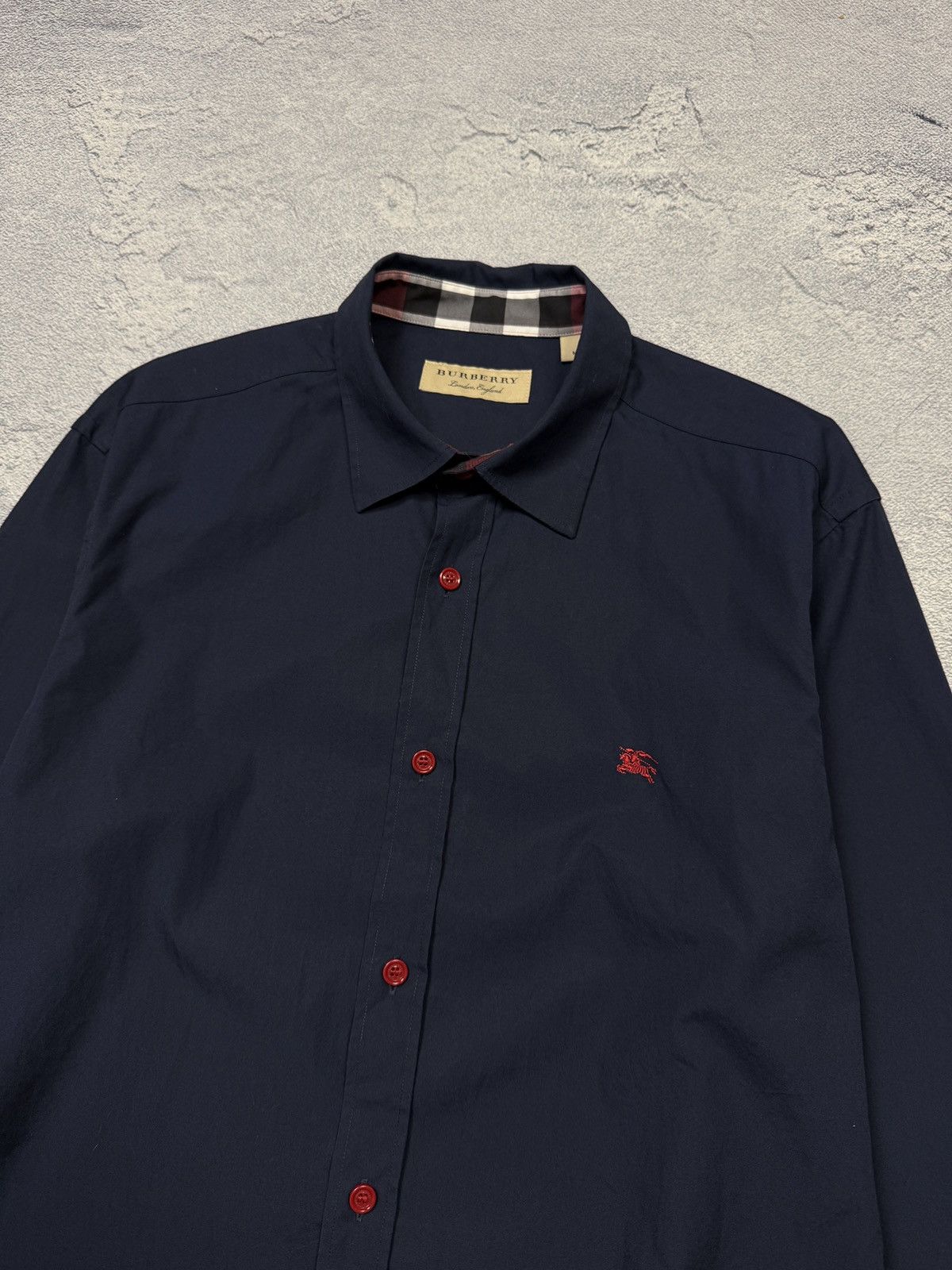 Burberry Vintage Burberry Shirt Size US M / EU 48-50 / 2 - 2 Thumbnail