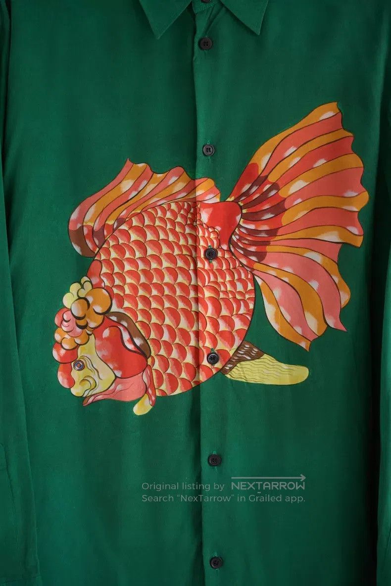 Yohji Yamamoto Yohji Yamamoto 23aw ukiyo-e goldfish shirt Size US L / EU 52-54 / 3 - 3 Thumbnail